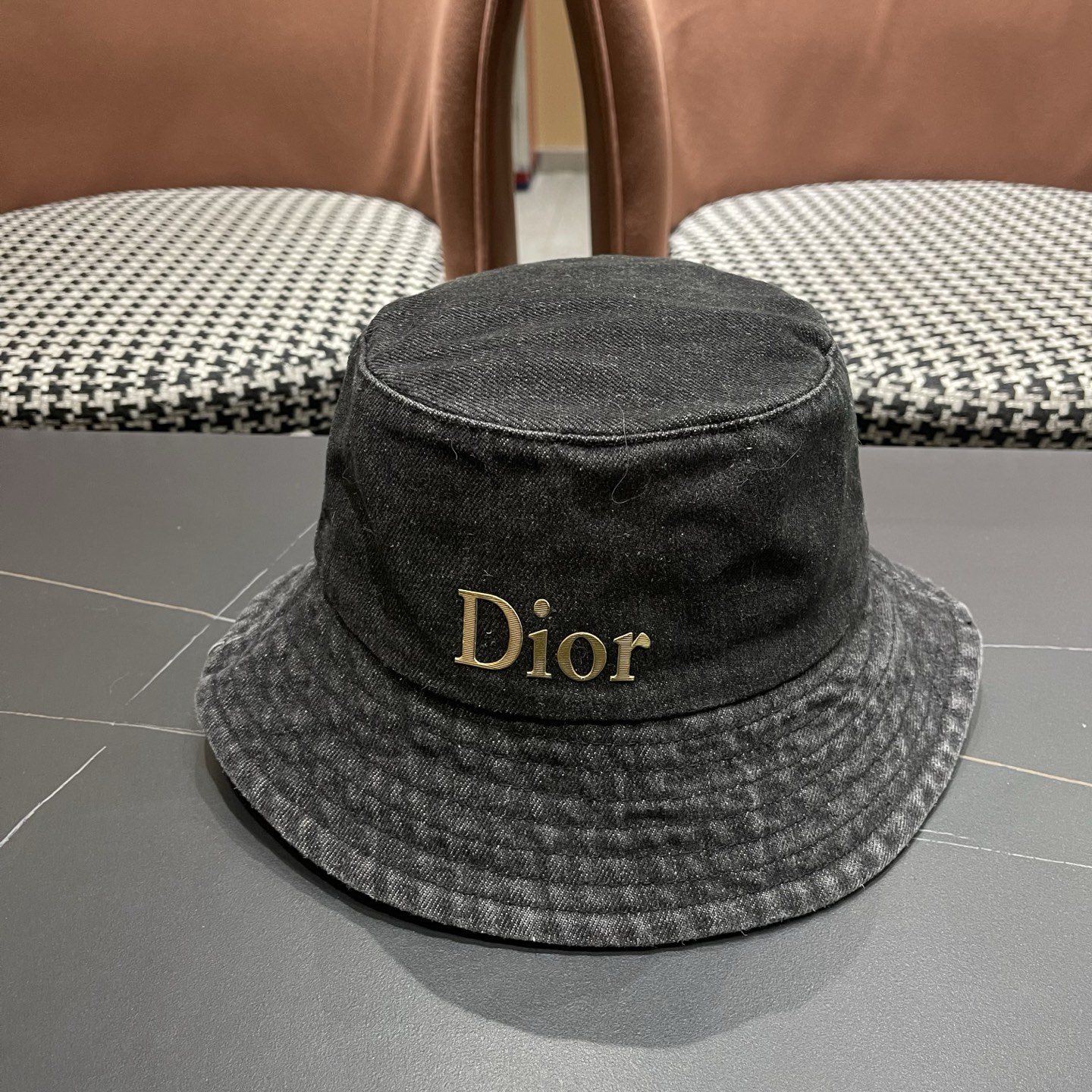 【DIOR迪奥】新款牛仔渔夫帽，🔆百搭日常款～休闲出街#男女款