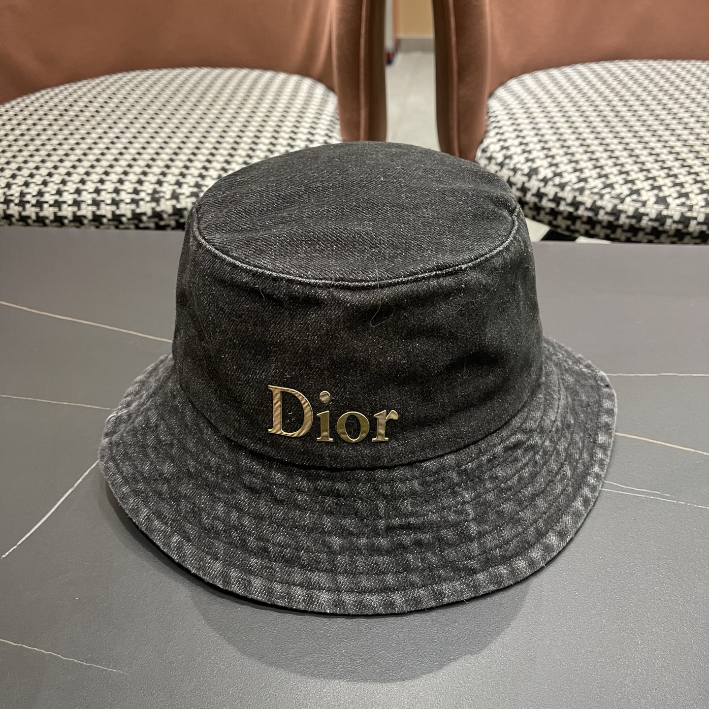 【DIOR迪奥】新款牛仔渔夫帽，🔆百搭日常款～休闲出街#男女款