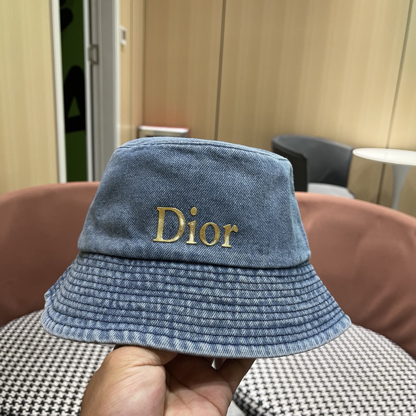 【DIOR迪奥】新款牛仔渔夫帽，🔆百搭日常款～休闲出街#男女款