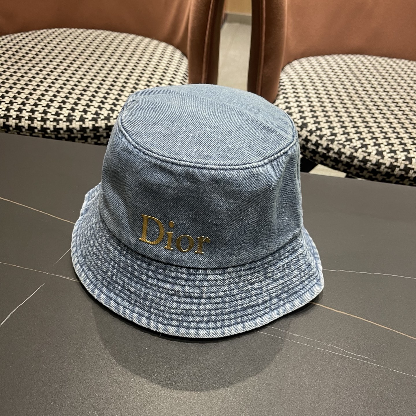 【DIOR迪奥】新款牛仔渔夫帽，🔆百搭日常款～休闲出街#男女款