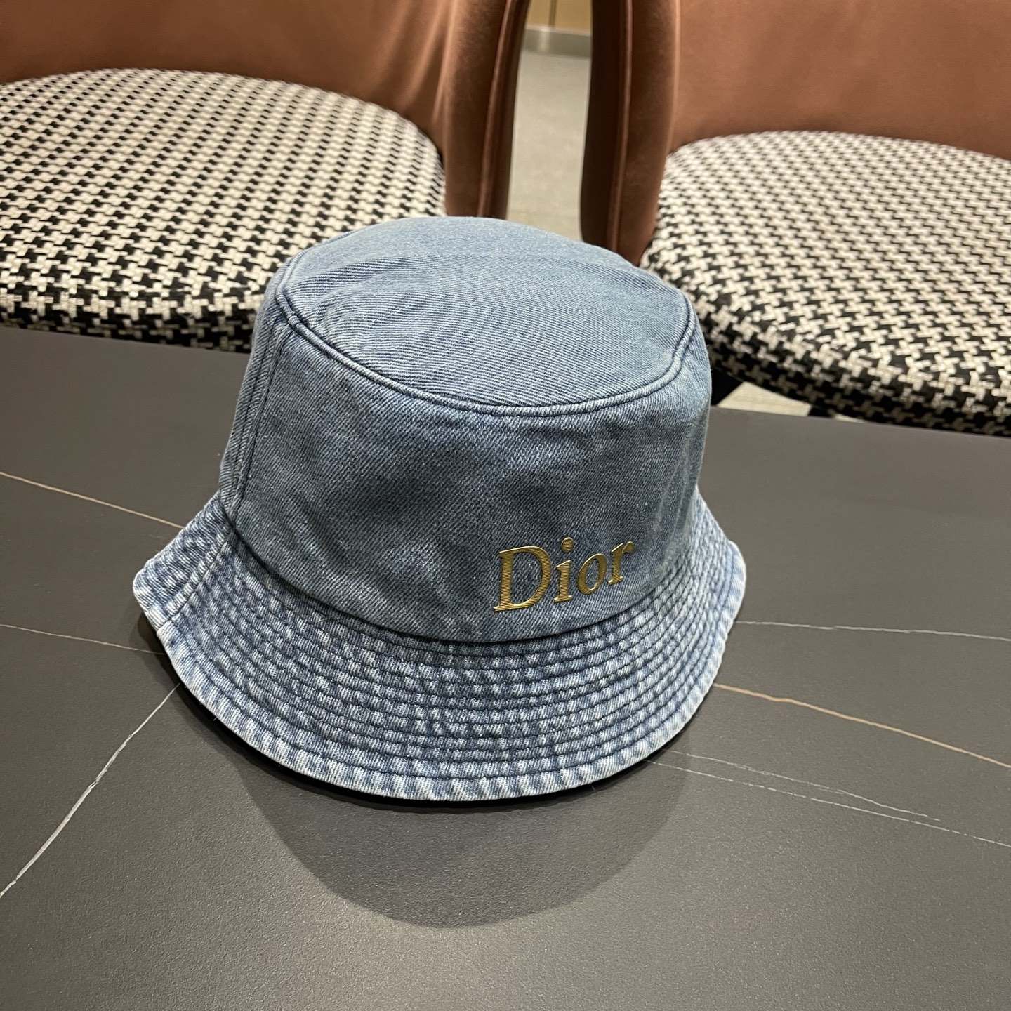 【DIOR迪奥】新款牛仔渔夫帽，🔆百搭日常款～休闲出街#男女款