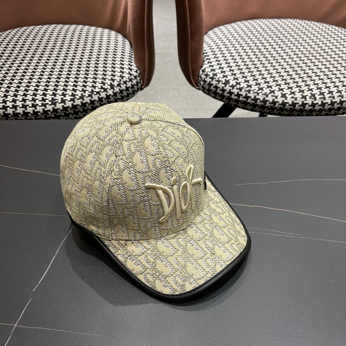 Dior迪奥新‮棒款‬球帽，原‮品单‬质，出街必备