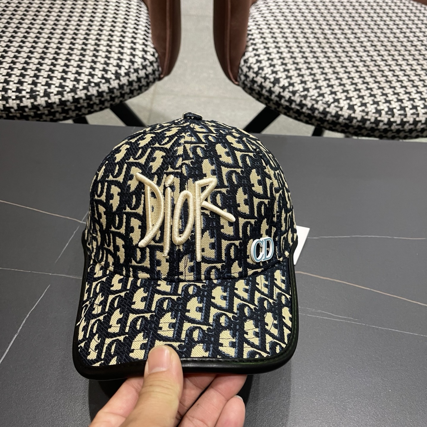 Dior迪奥新‮棒款‬球帽，原‮品单‬质，出街必备