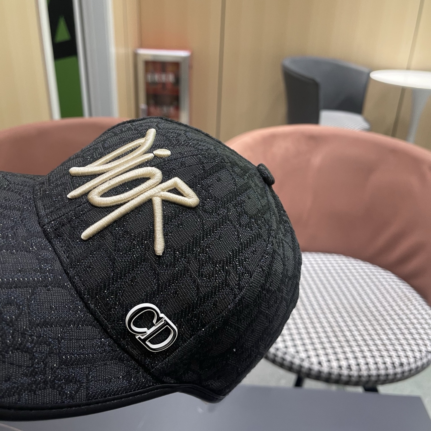 Dior迪奥新‮棒款‬球帽，原‮品单‬质，出街必备