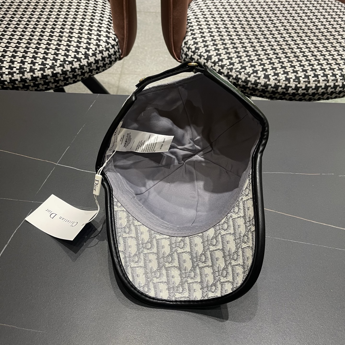 Dior迪奥新‮棒款‬球帽，原‮品单‬质，出街必备