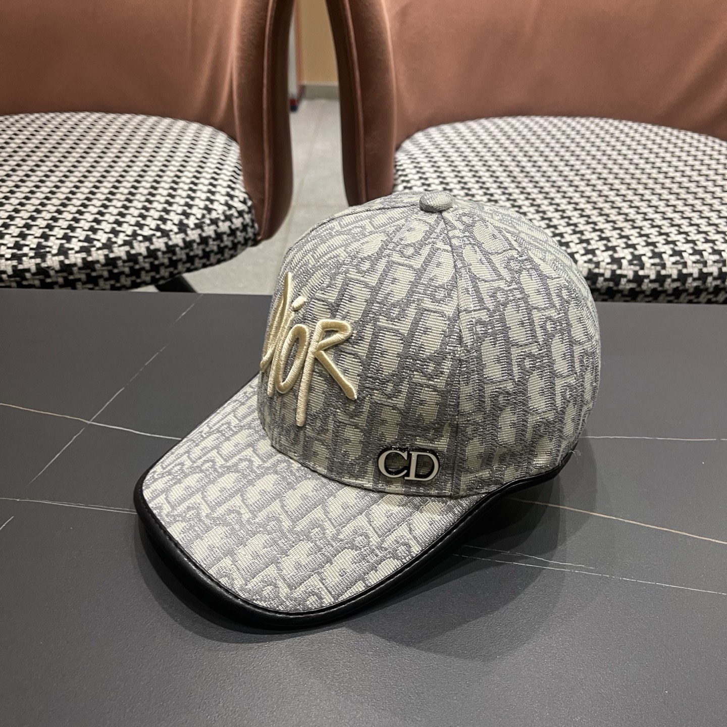 Dior迪奥新‮棒款‬球帽，原‮品单‬质，出街必备