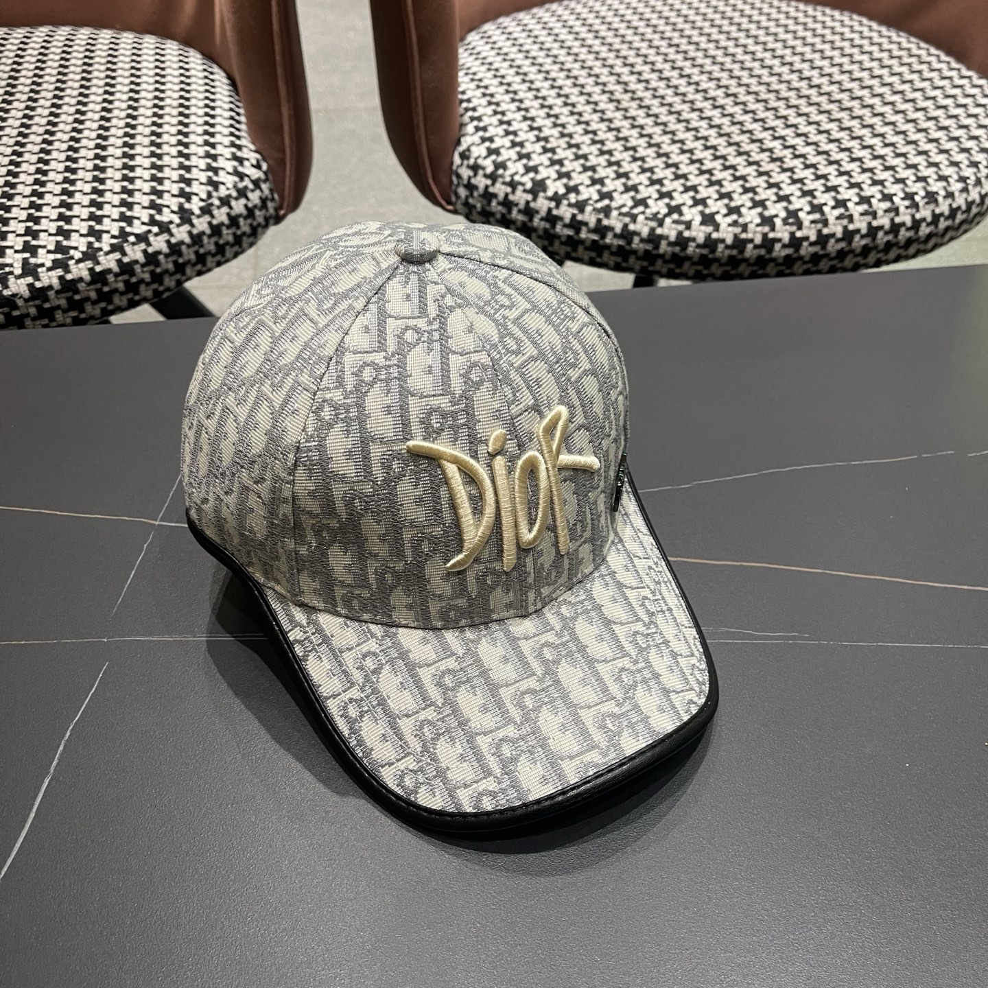 Dior迪奥新‮棒款‬球帽，原‮品单‬质，出街必备