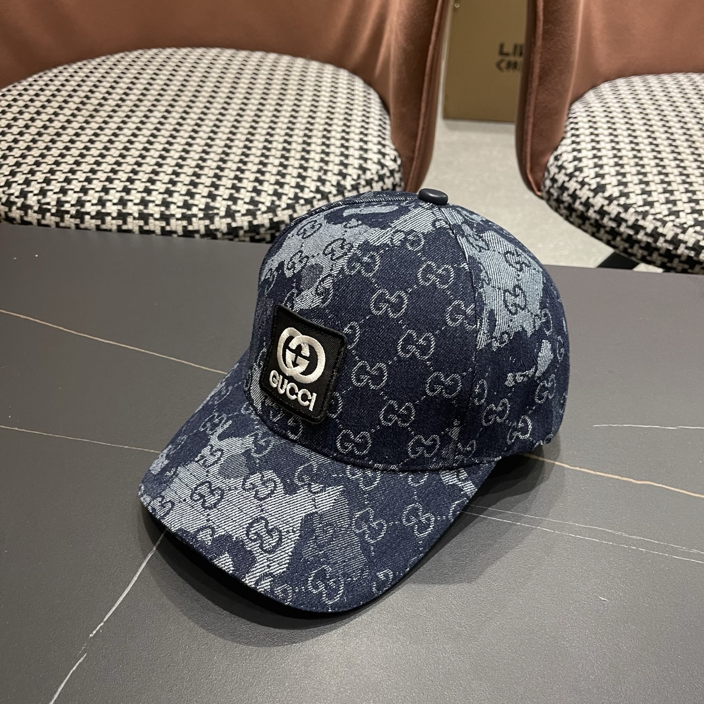 古奇棒球帽♥️GUCCI🧢官网新品，洗水棒球帽，原单品质火爆来袭 工艺非常精美 高档大气上档次！低调奢华