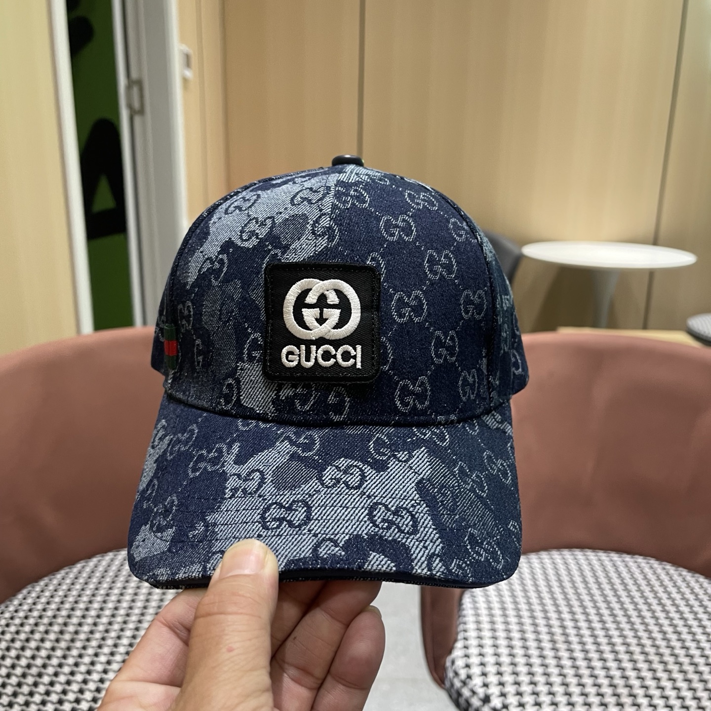 古奇棒球帽♥️GUCCI🧢官网新品，洗水棒球帽，原单品质火爆来袭 工艺非常精美 高档大气上档次！低调奢华