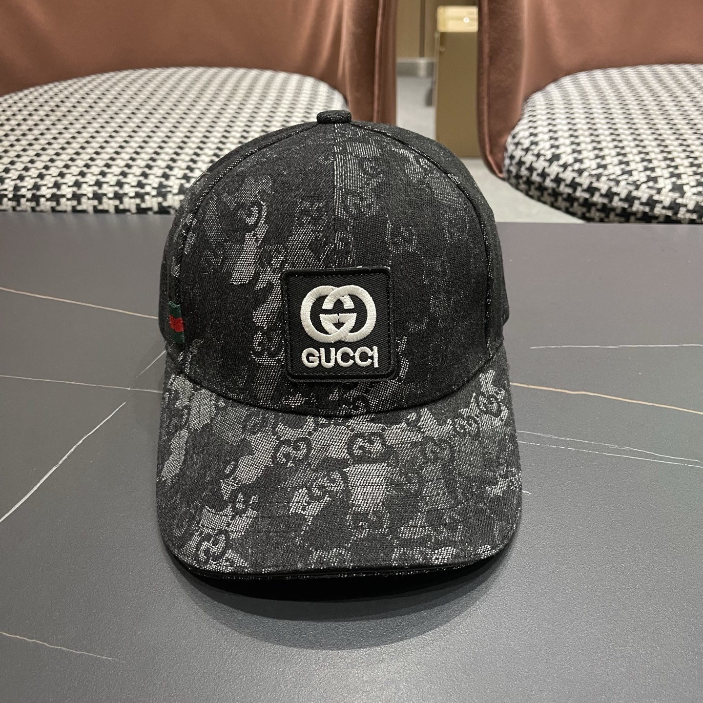 古奇棒球帽♥️GUCCI🧢官网新品，洗水棒球帽，原单品质火爆来袭 工艺非常精美 高档大气上档次！低调奢华
