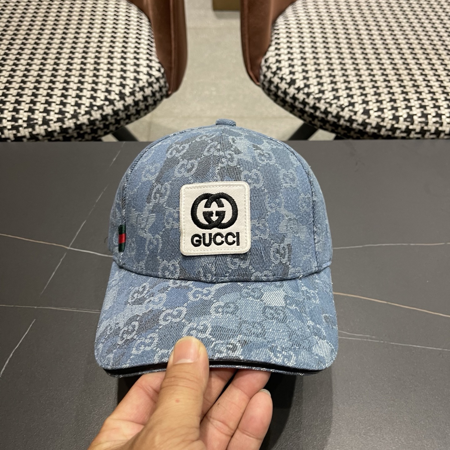 古奇棒球帽♥️GUCCI🧢官网新品，洗水棒球帽，原单品质火爆来袭 工艺非常精美 高档大气上档次！低调奢华