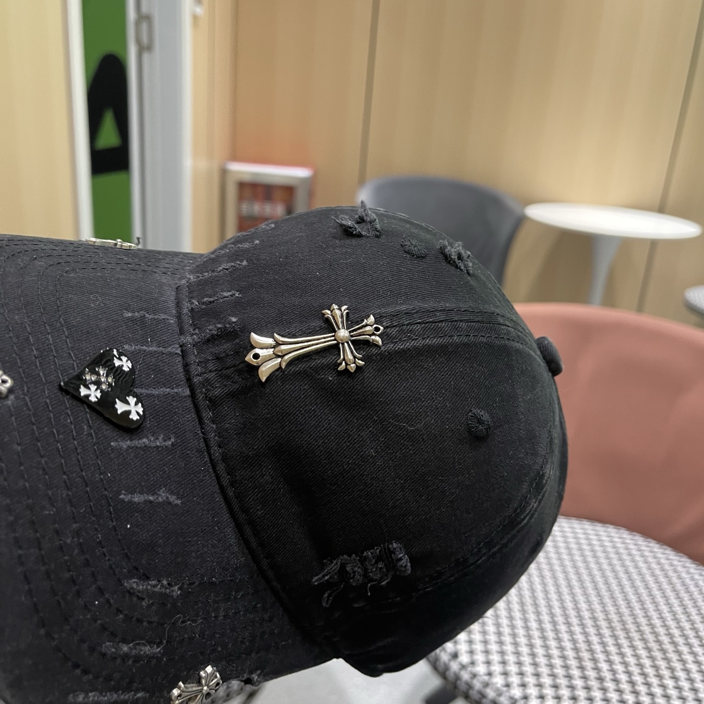 Chrome Hearts 克罗心💓早春韩版时尚棒球帽🧢鸭舌帽