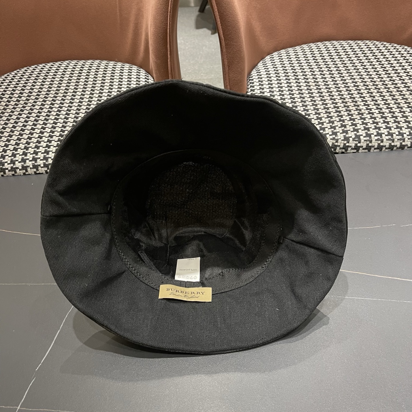BURBERRY 巴宝莉 防晒渔夫帽新款显脸小夏季防紫外线薄款户外遮阳大檐太阳帽子女夏