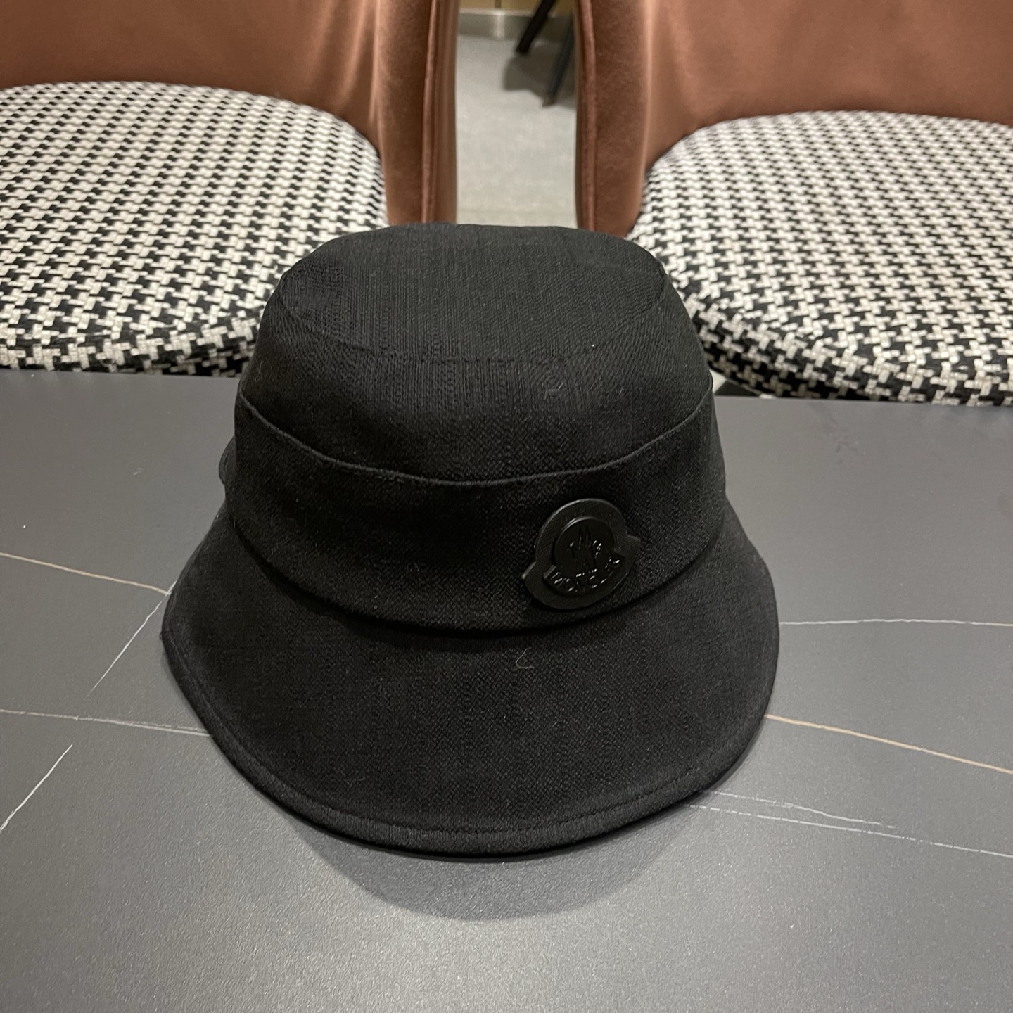 MONCLER（蒙口）韩版复古百搭系带蝴蝶结渔夫帽女春夏遮阳防晒显脸小盆帽