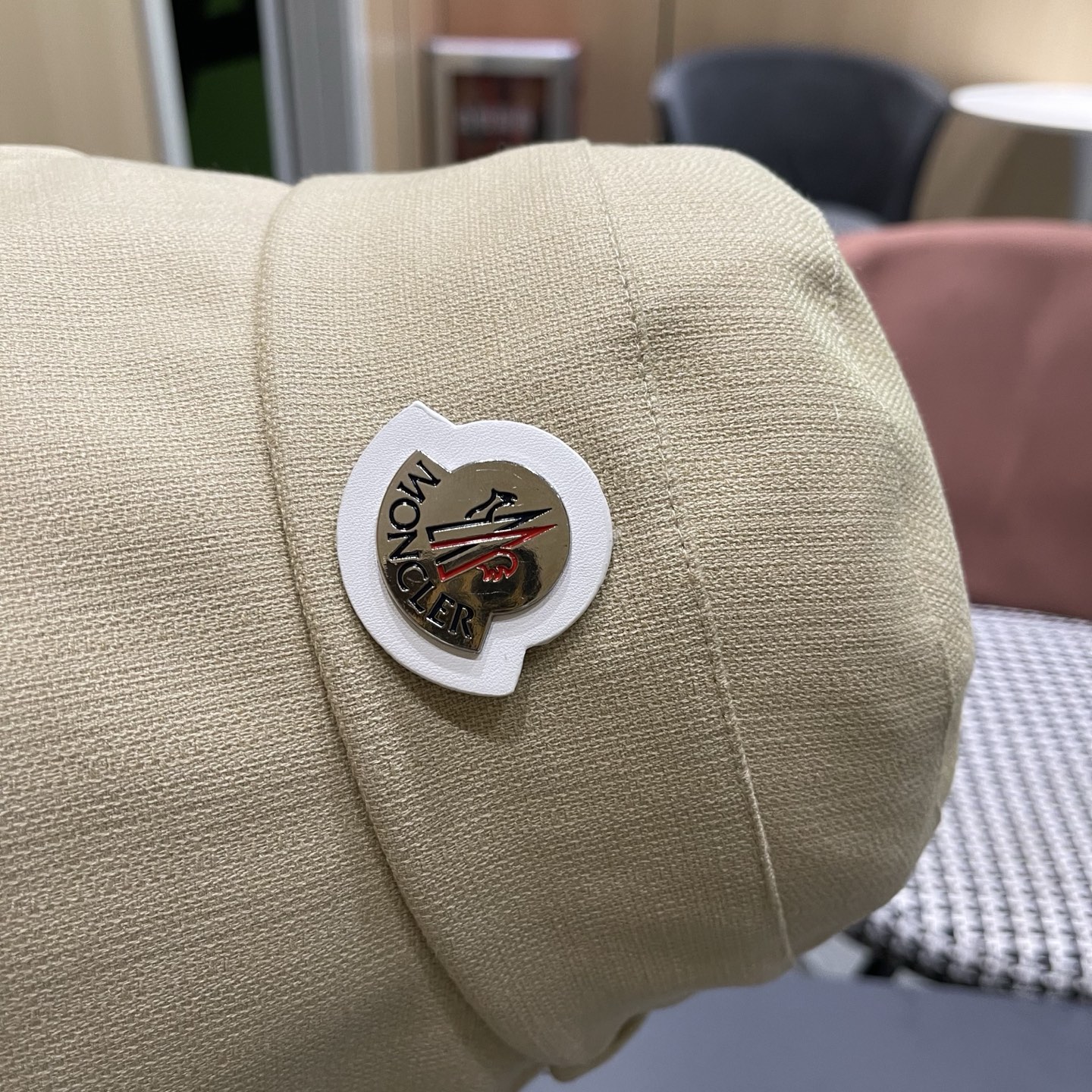 MONCLER（蒙口）韩版复古百搭系带蝴蝶结渔夫帽女春夏遮阳防晒显脸小盆帽