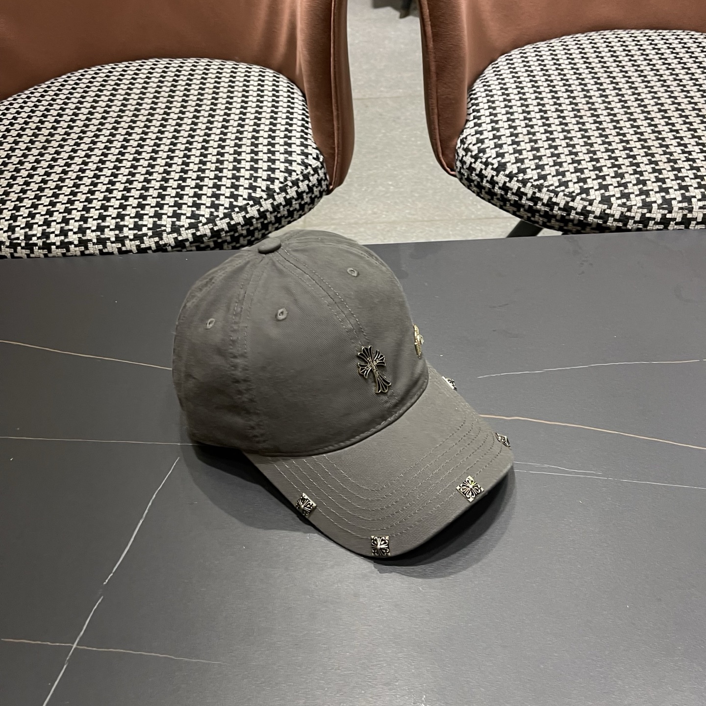 Chrome Hearts 克罗心早春韩版时尚棒球帽🧢鸭舌帽