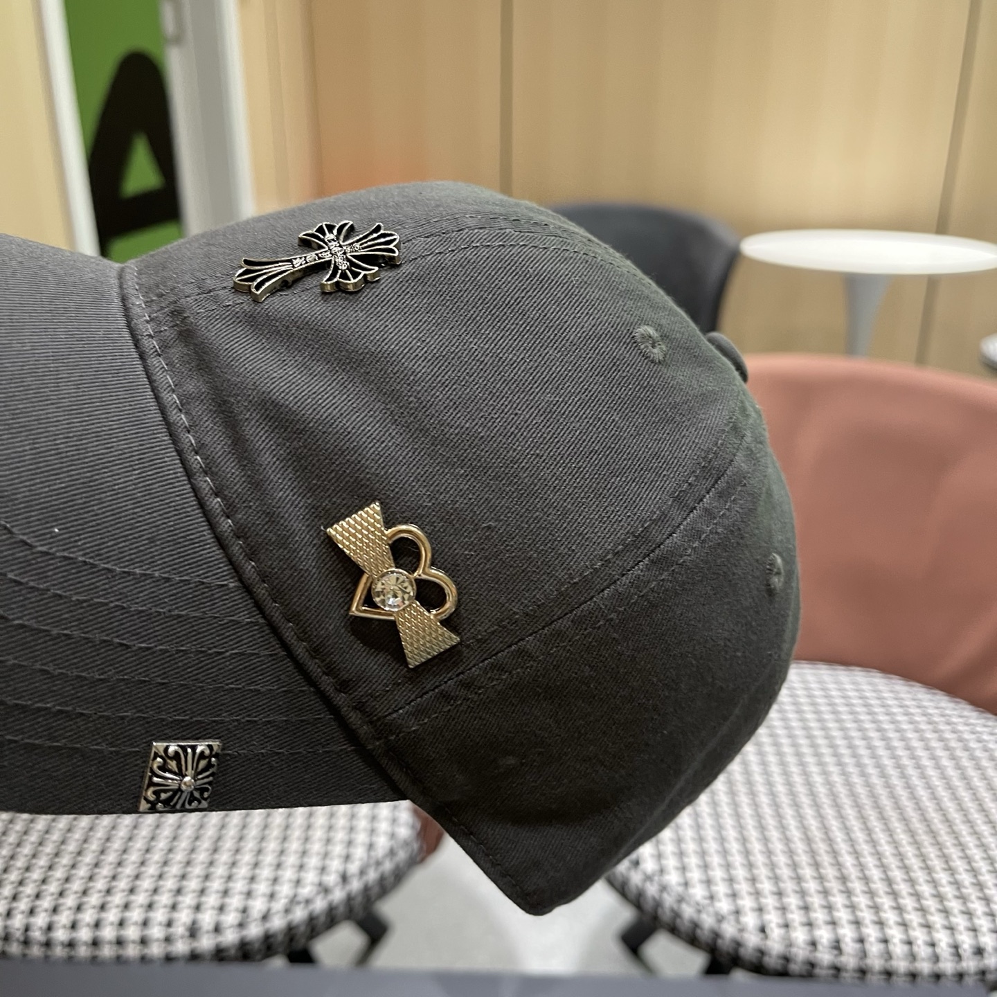 Chrome Hearts 克罗心早春韩版时尚棒球帽🧢鸭舌帽