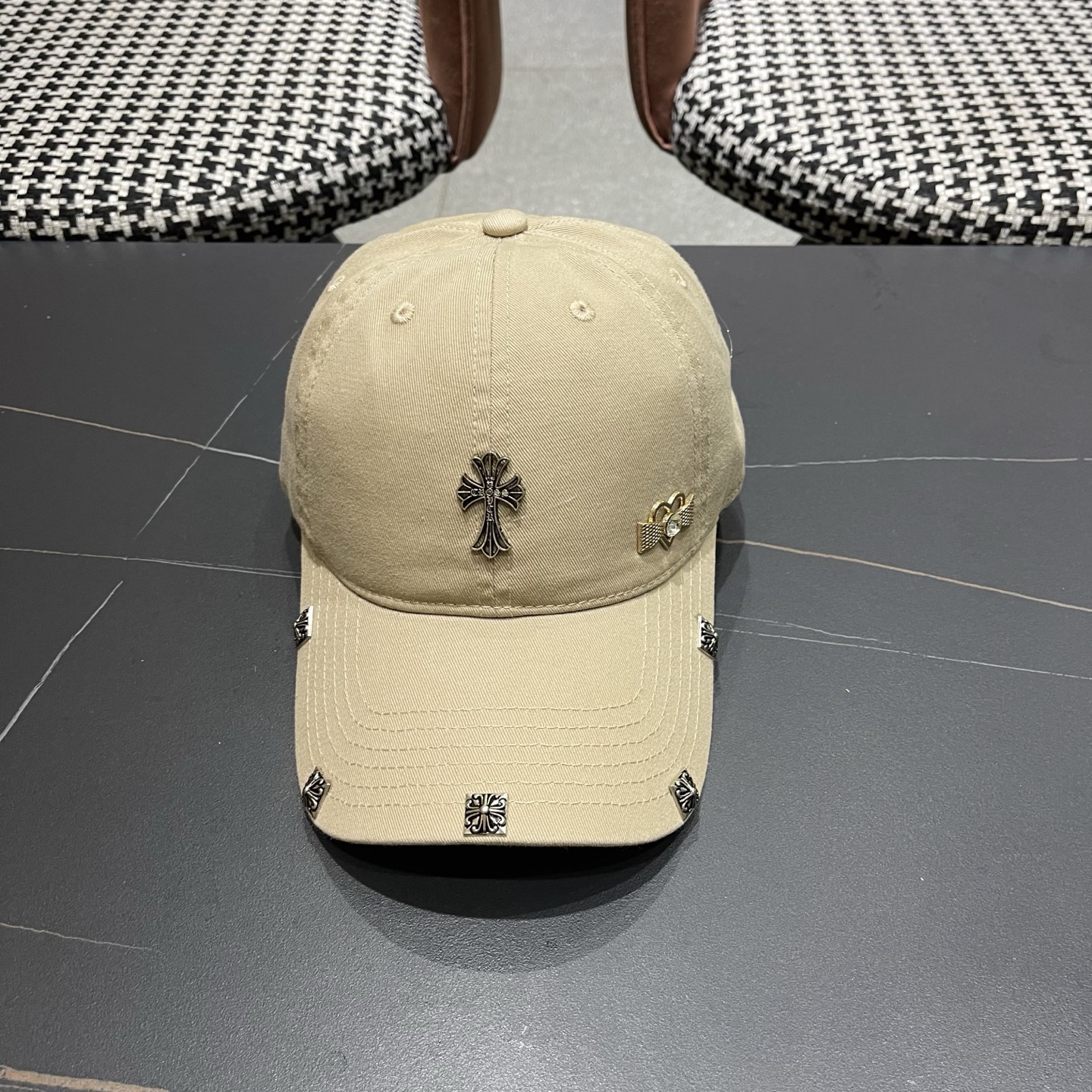 Chrome Hearts 克罗心早春韩版时尚棒球帽🧢鸭舌帽