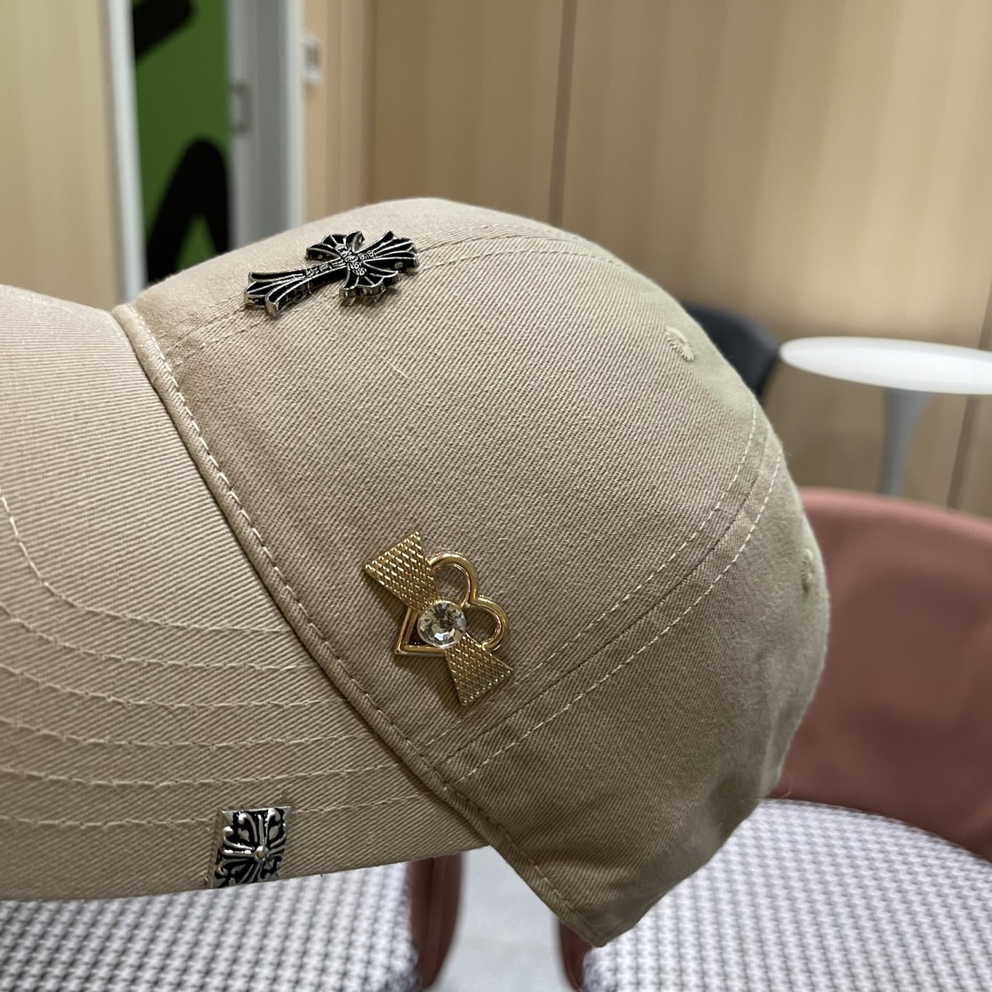Chrome Hearts 克罗心早春韩版时尚棒球帽🧢鸭舌帽