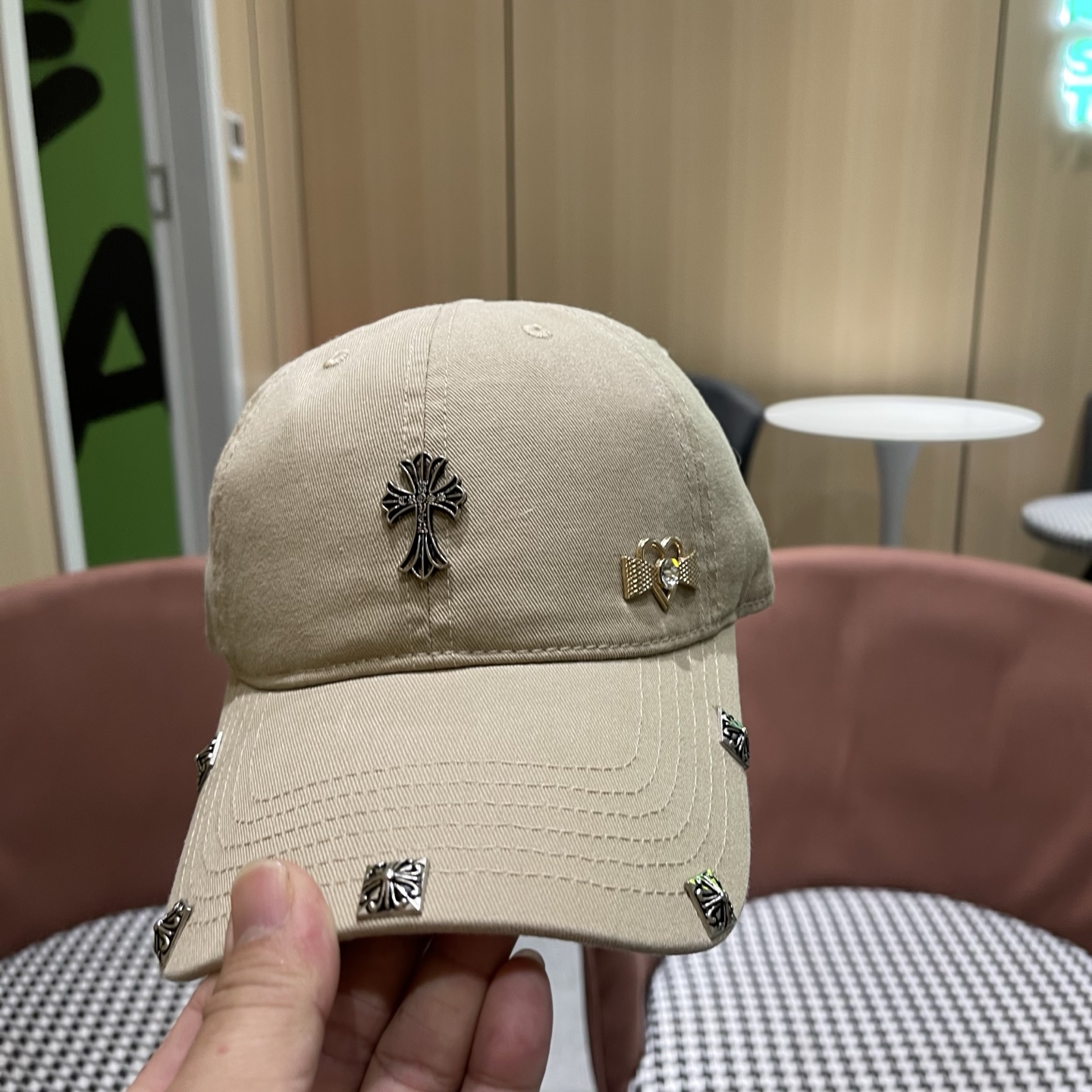 Chrome Hearts 克罗心早春韩版时尚棒球帽🧢鸭舌帽