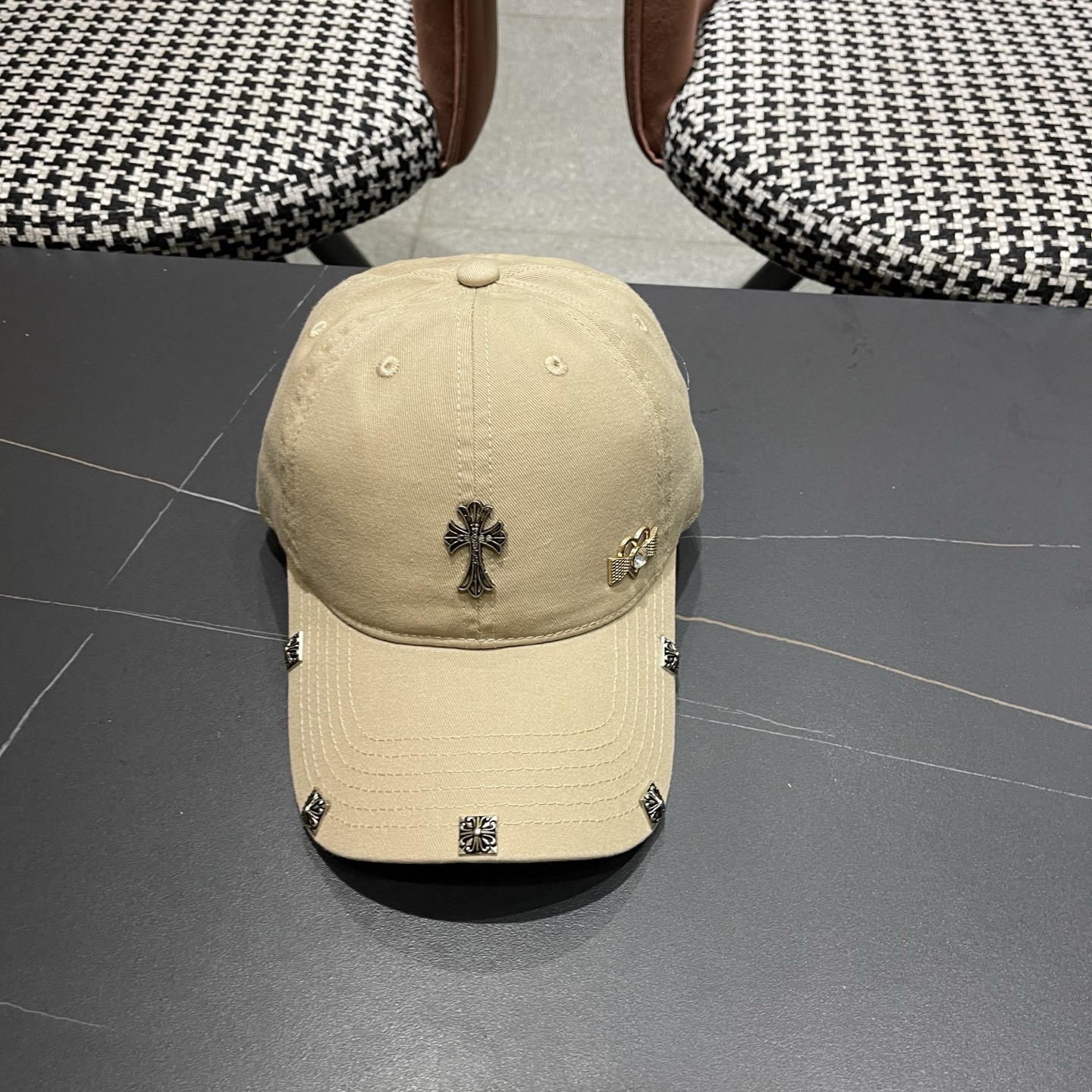 Chrome Hearts 克罗心早春韩版时尚棒球帽🧢鸭舌帽