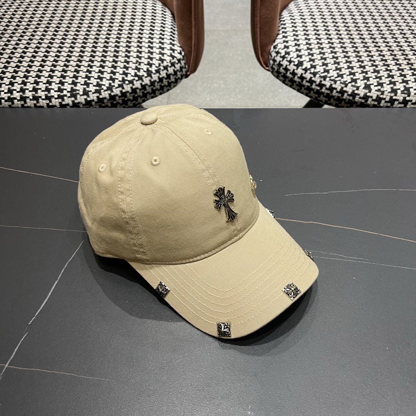 Chrome Hearts 克罗心早春韩版时尚棒球帽🧢鸭舌帽