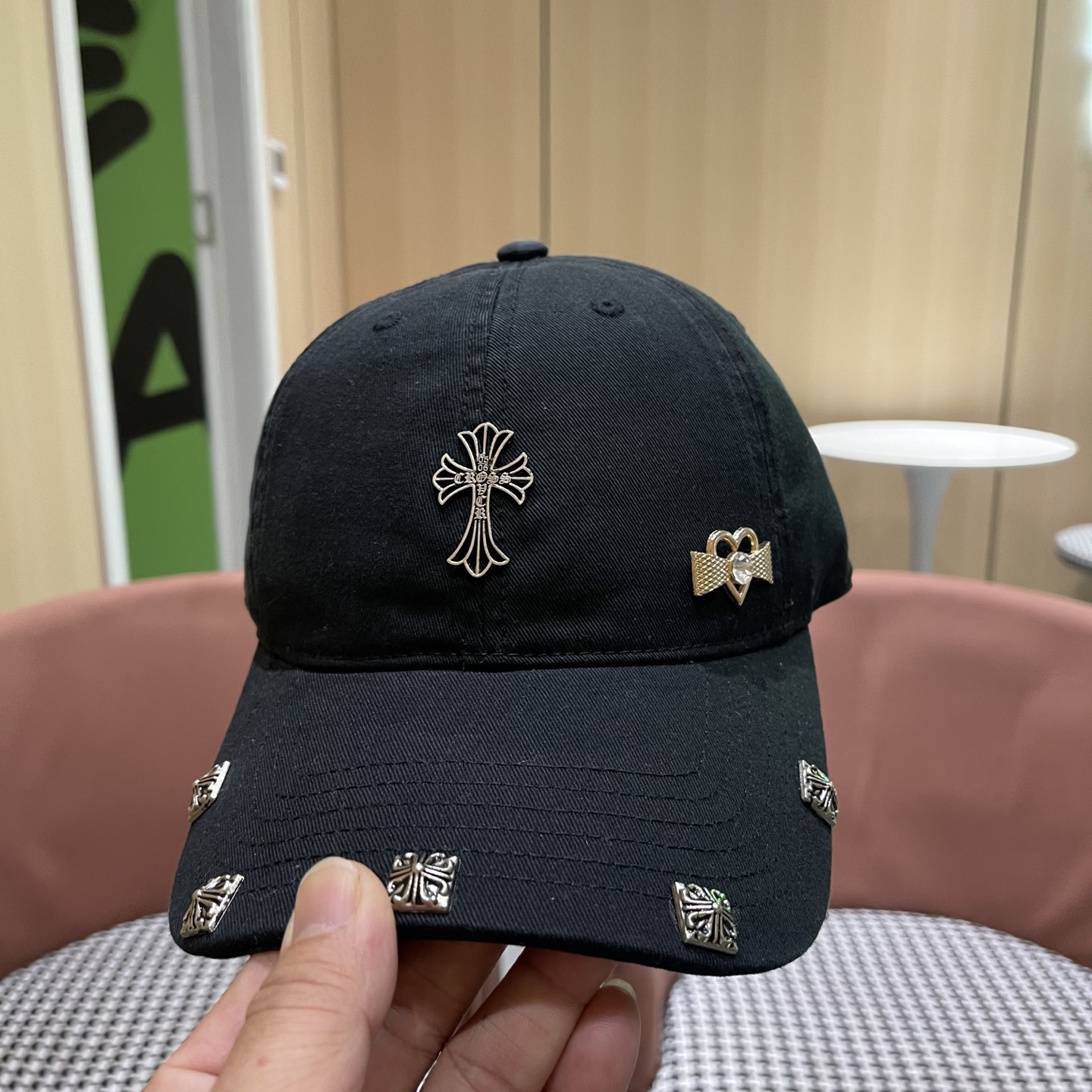 Chrome Hearts 克罗心早春韩版时尚棒球帽🧢鸭舌帽