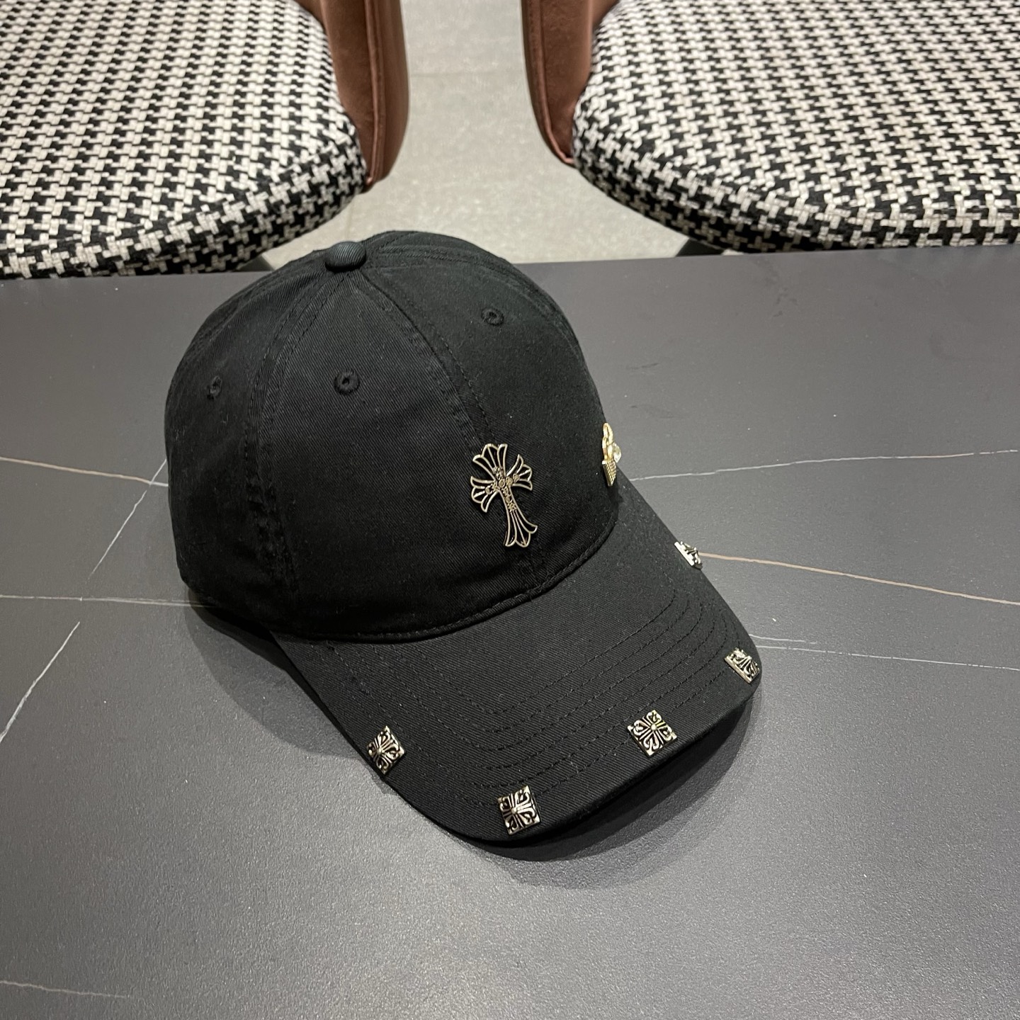 Chrome Hearts 克罗心早春韩版时尚棒球帽🧢鸭舌帽