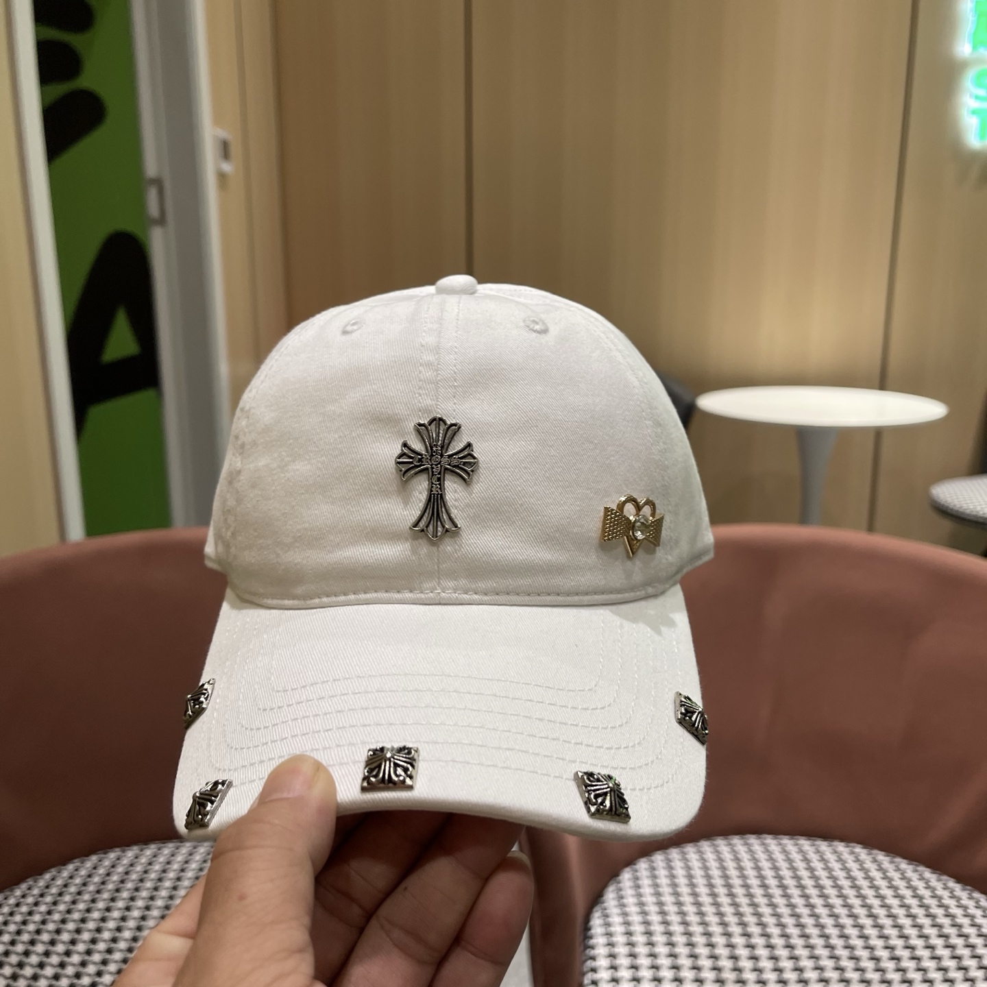 Chrome Hearts 克罗心早春韩版时尚棒球帽🧢鸭舌帽