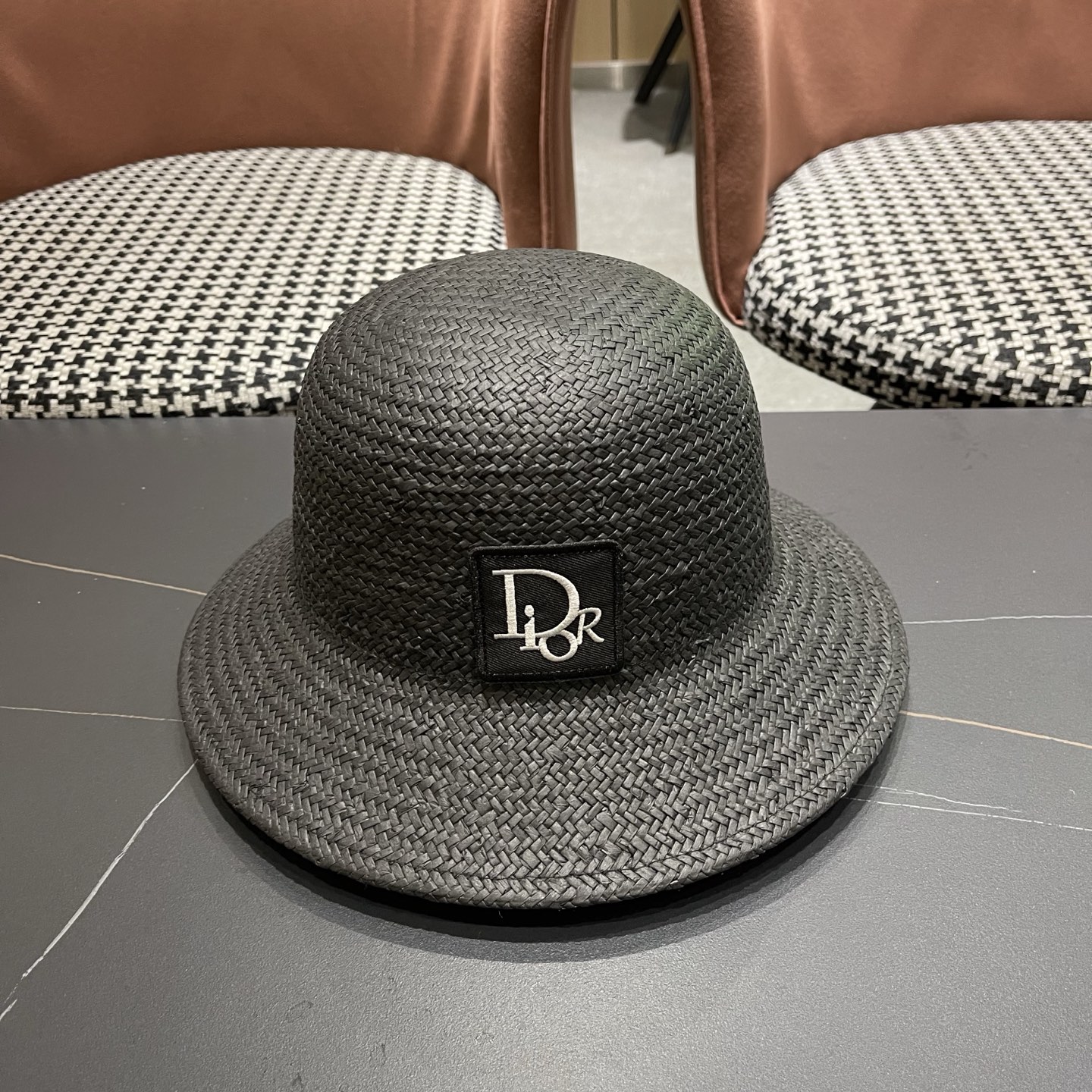 Dior迪奥2026新款拉菲草帽，旅游必备，头围57cm