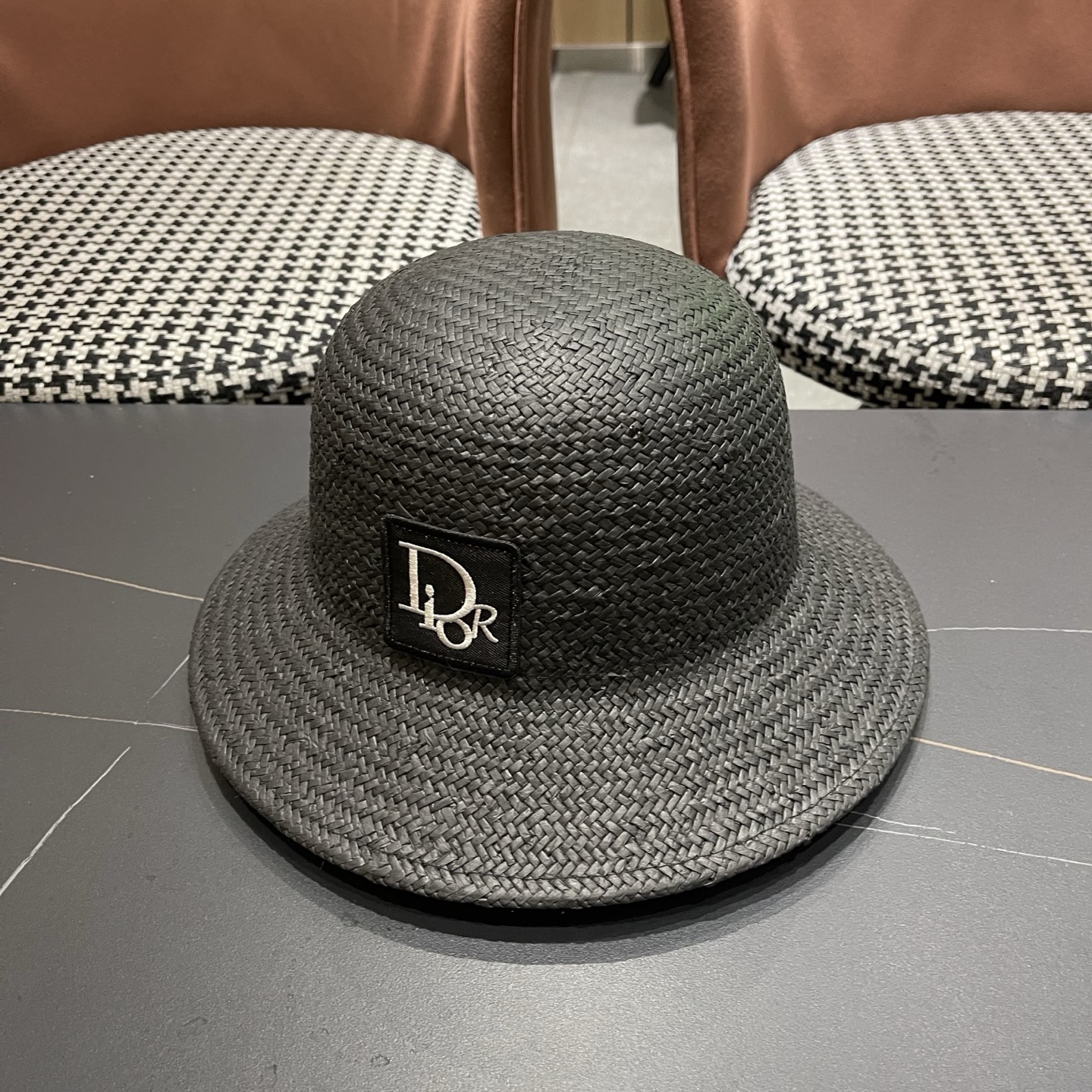 Dior迪奥2026新款拉菲草帽，旅游必备，头围57cm