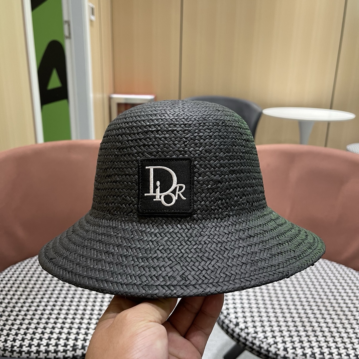 Dior迪奥2026新款拉菲草帽，旅游必备，头围57cm