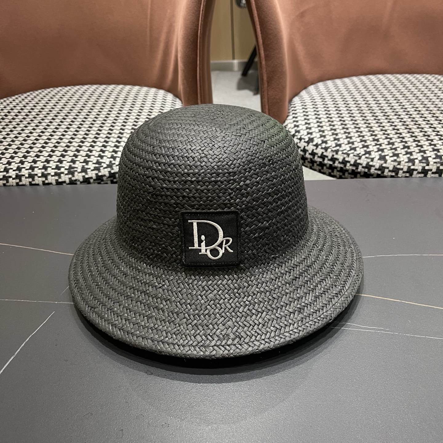 Dior迪奥2026新款拉菲草帽，旅游必备，头围57cm