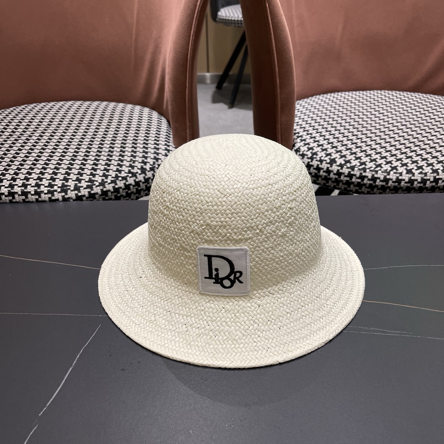 Dior迪奥2026新款拉菲草帽，旅游必备，头围57cm