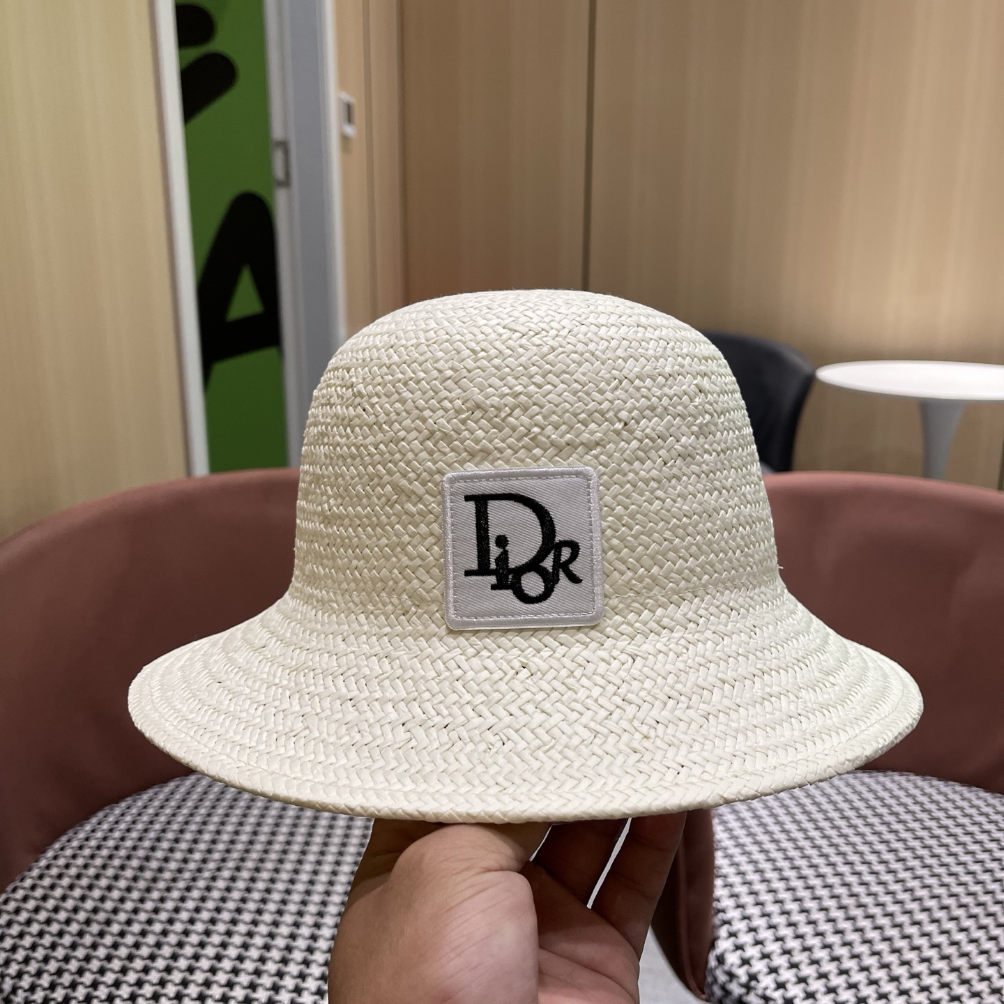 Dior迪奥2026新款拉菲草帽，旅游必备，头围57cm