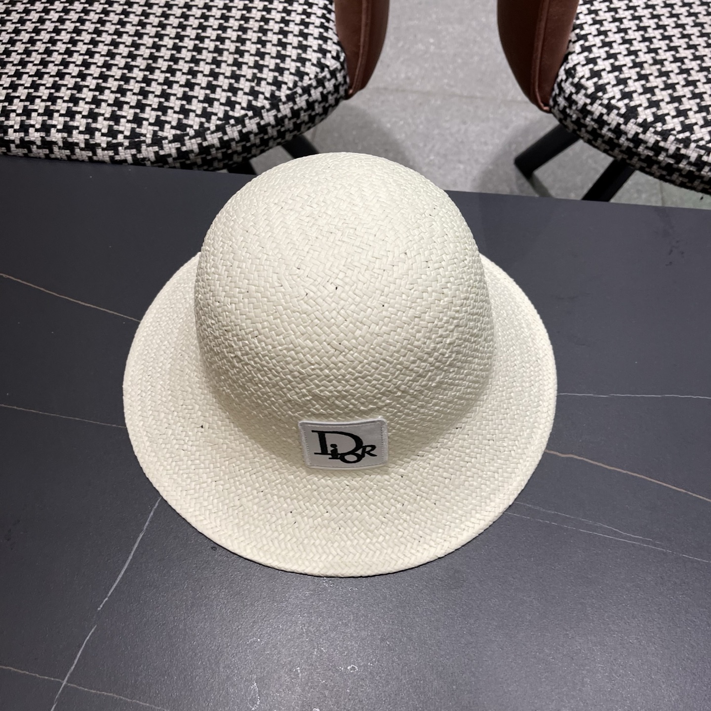 Dior迪奥2026新款拉菲草帽，旅游必备，头围57cm