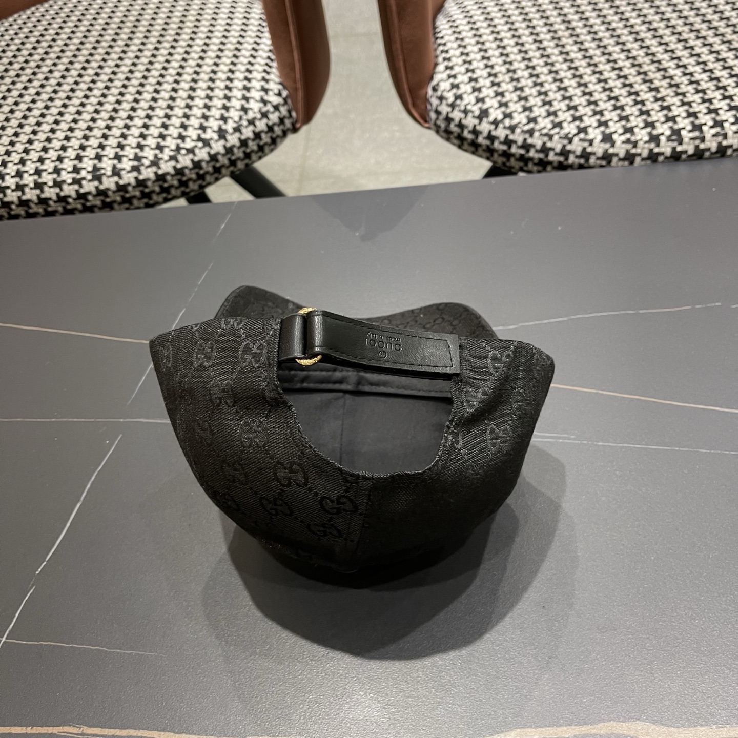 Gucci(古奇)新款原单棒球帽，细节可媲美专柜，原版帆布料质量超赞！帅男靓女首选，时尚百搭。基础头围5