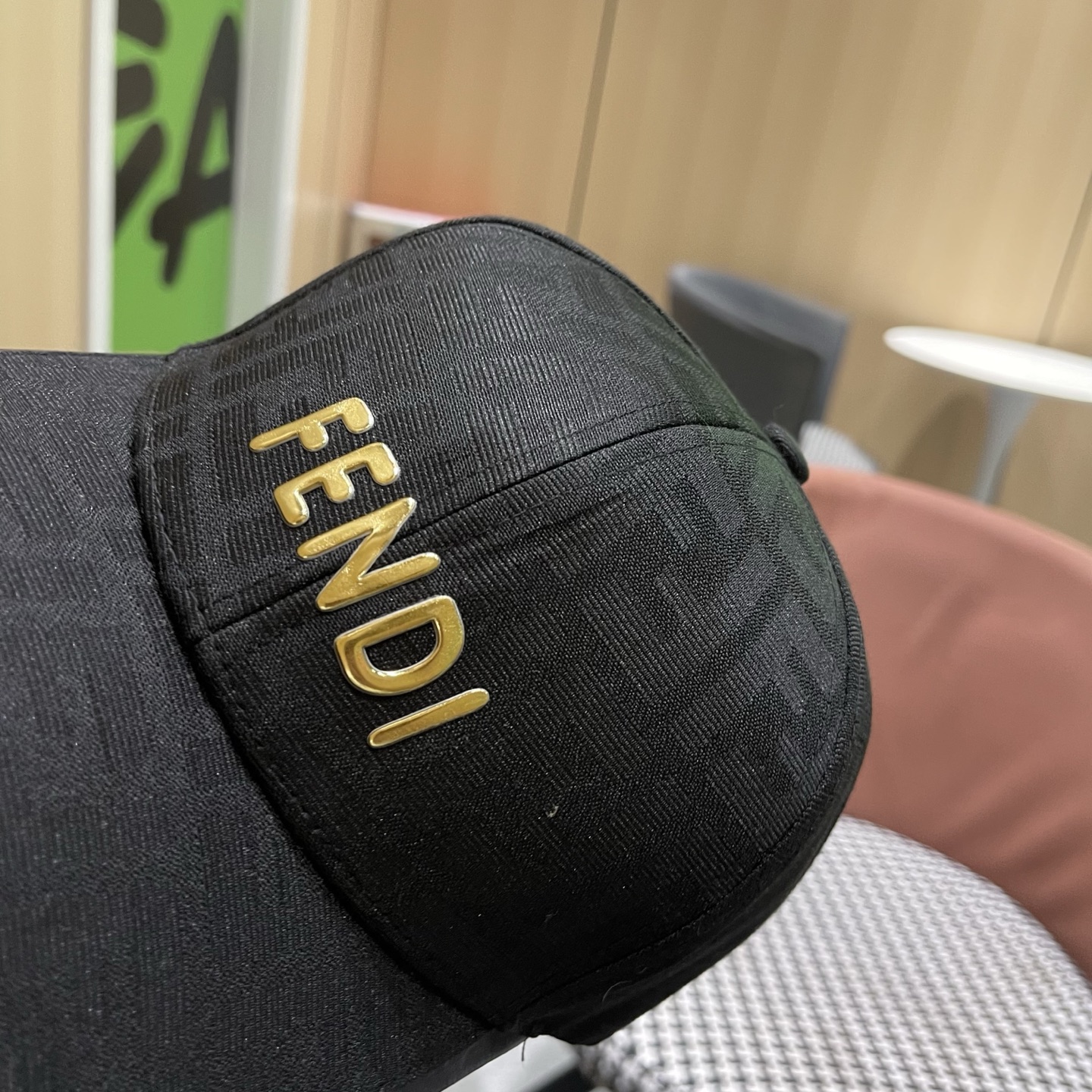 Fendi（芬迪）新款原单棒球帽， 双F提花，专柜常年热卖1:1开模订制轻盈透气！质量超赞，基础头围56