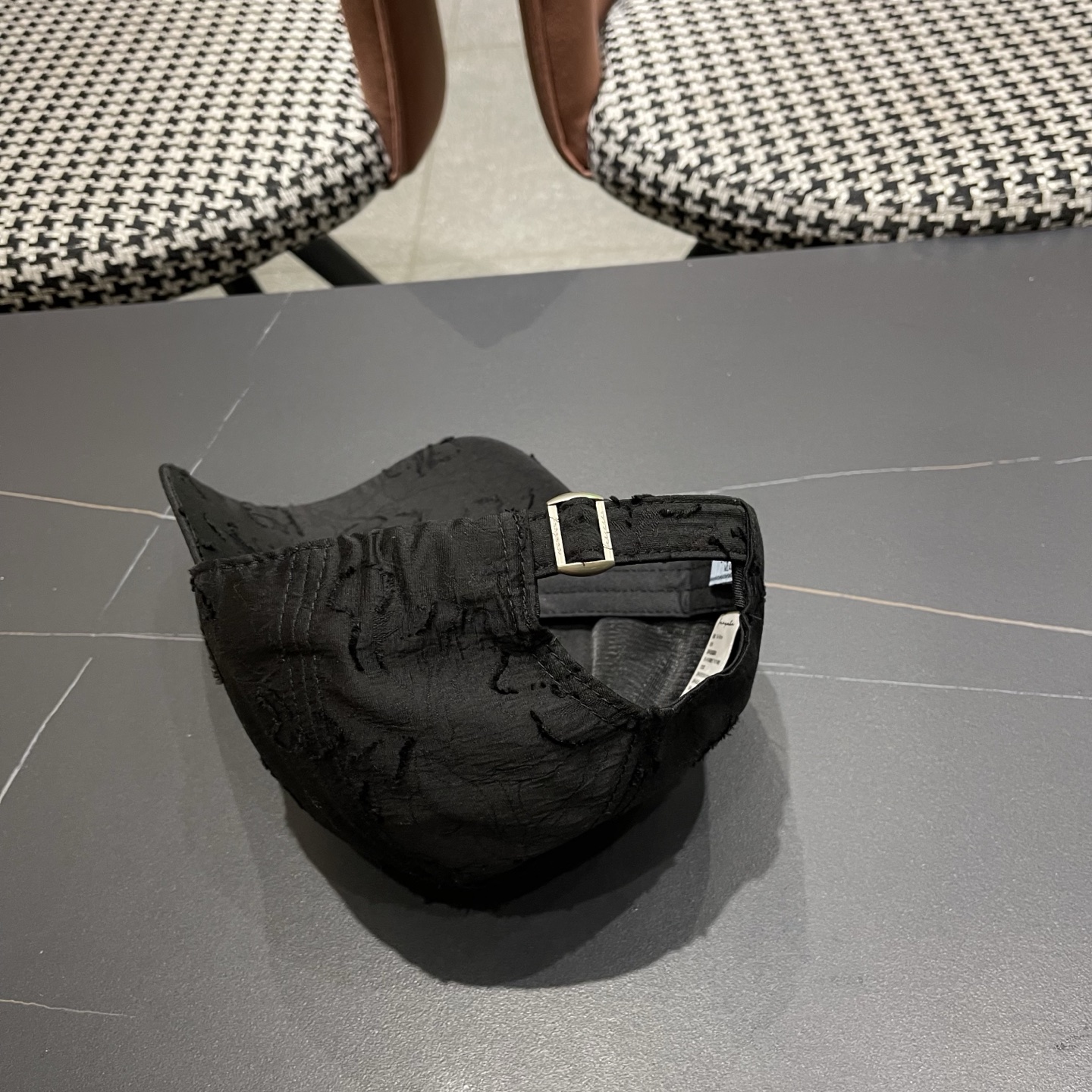 Prada普拉达 防晒遮阳帽国风新潮棒球帽显脸小气质缎面鸭舌帽