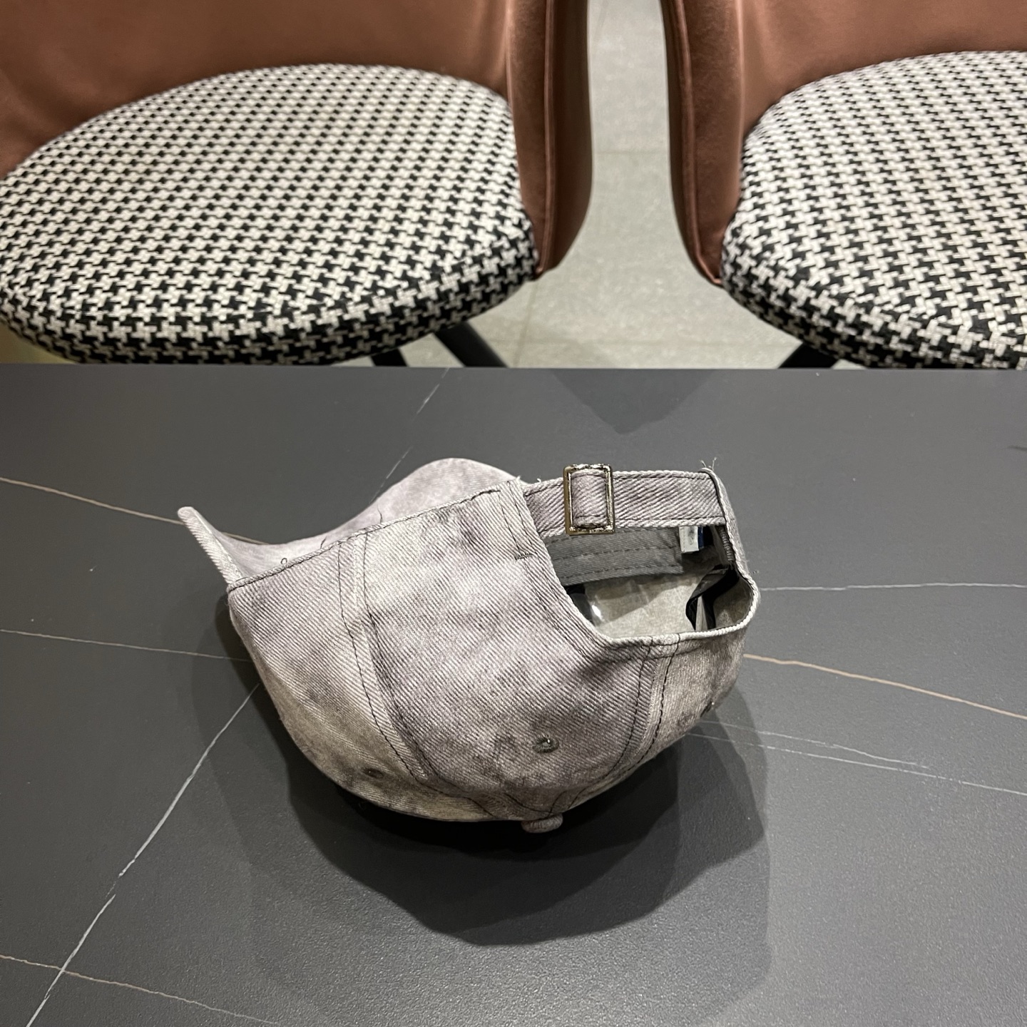 MONCLER（蒙口）日系做旧棒球帽女春夏季休闲扎染复古个性帽子百搭潮流鸭舌帽情侣