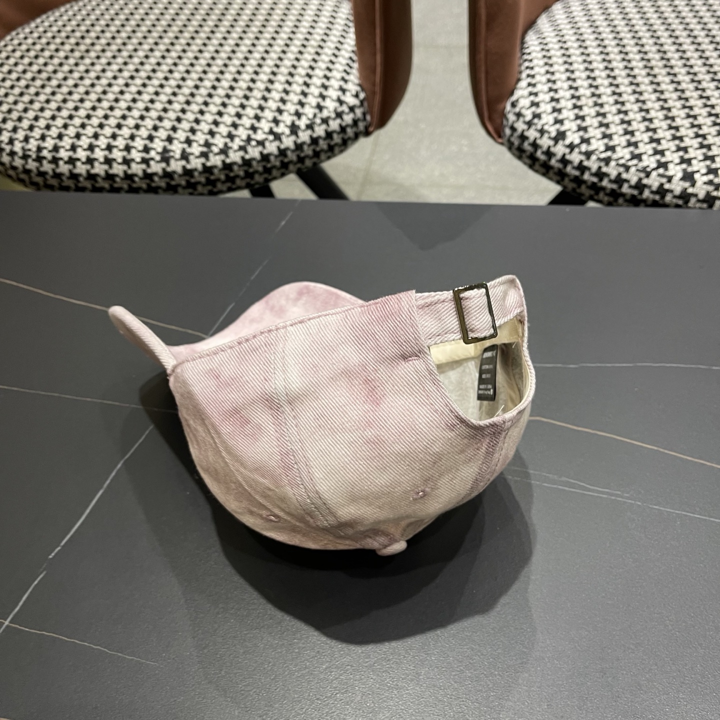 MONCLER（蒙口）日系做旧棒球帽女春夏季休闲扎染复古个性帽子百搭潮流鸭舌帽情侣