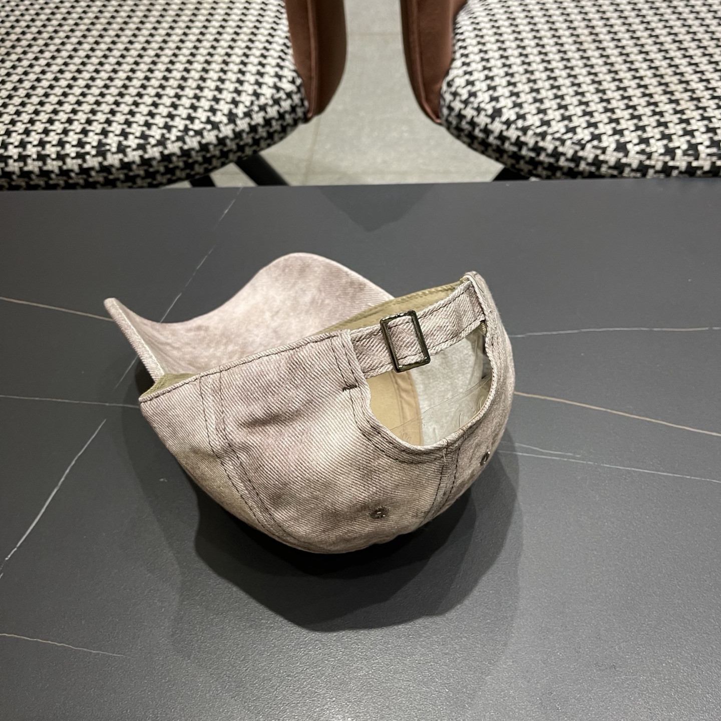 MONCLER（蒙口）日系做旧棒球帽女春夏季休闲扎染复古个性帽子百搭潮流鸭舌帽情侣