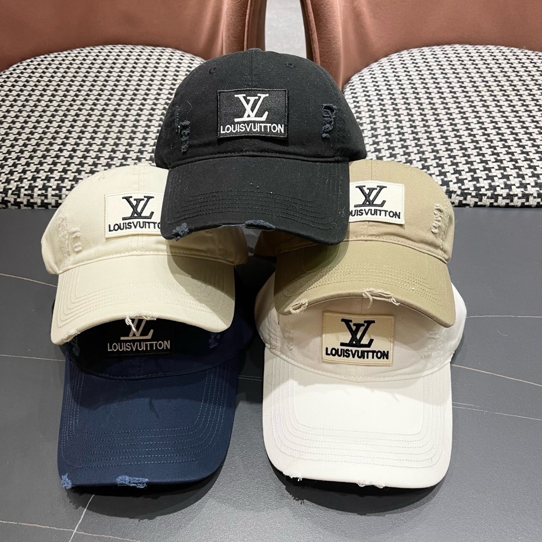 LV路易威登棒球帽🧢轻盈透气。完美版型，独家实物拍摄，男女适用