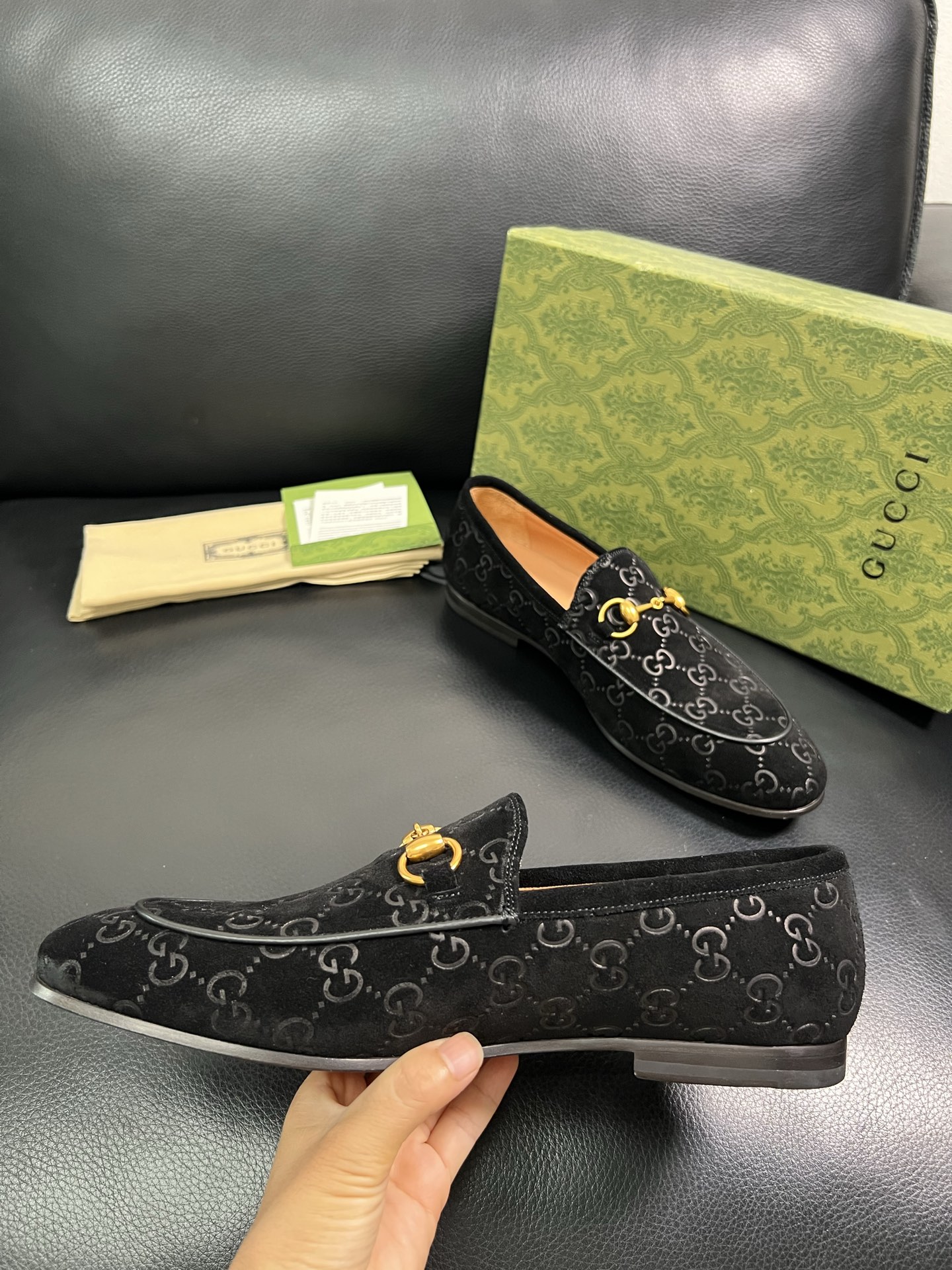  Gucci🔍顶级代购🇮🇹 古奇 真皮底皮鞋系列专柜同步发售原厂配置，意大利进口原版牛皮，进口水染牛里 