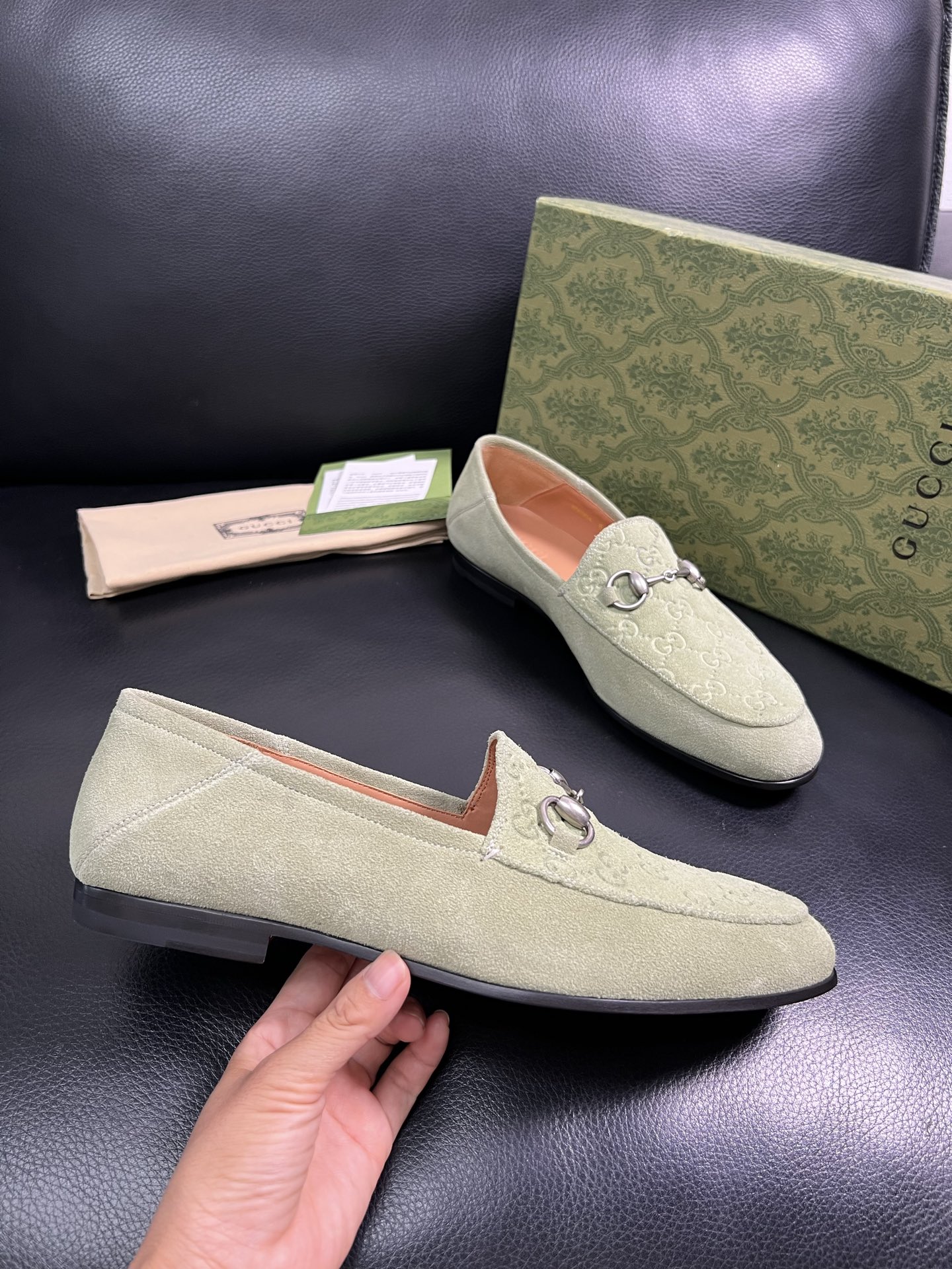  Gucci🔍顶级代购🇮🇹 古奇 真皮底皮鞋系列专柜同步发售原厂配置，意大利进口原版牛皮，进口水染牛里 
