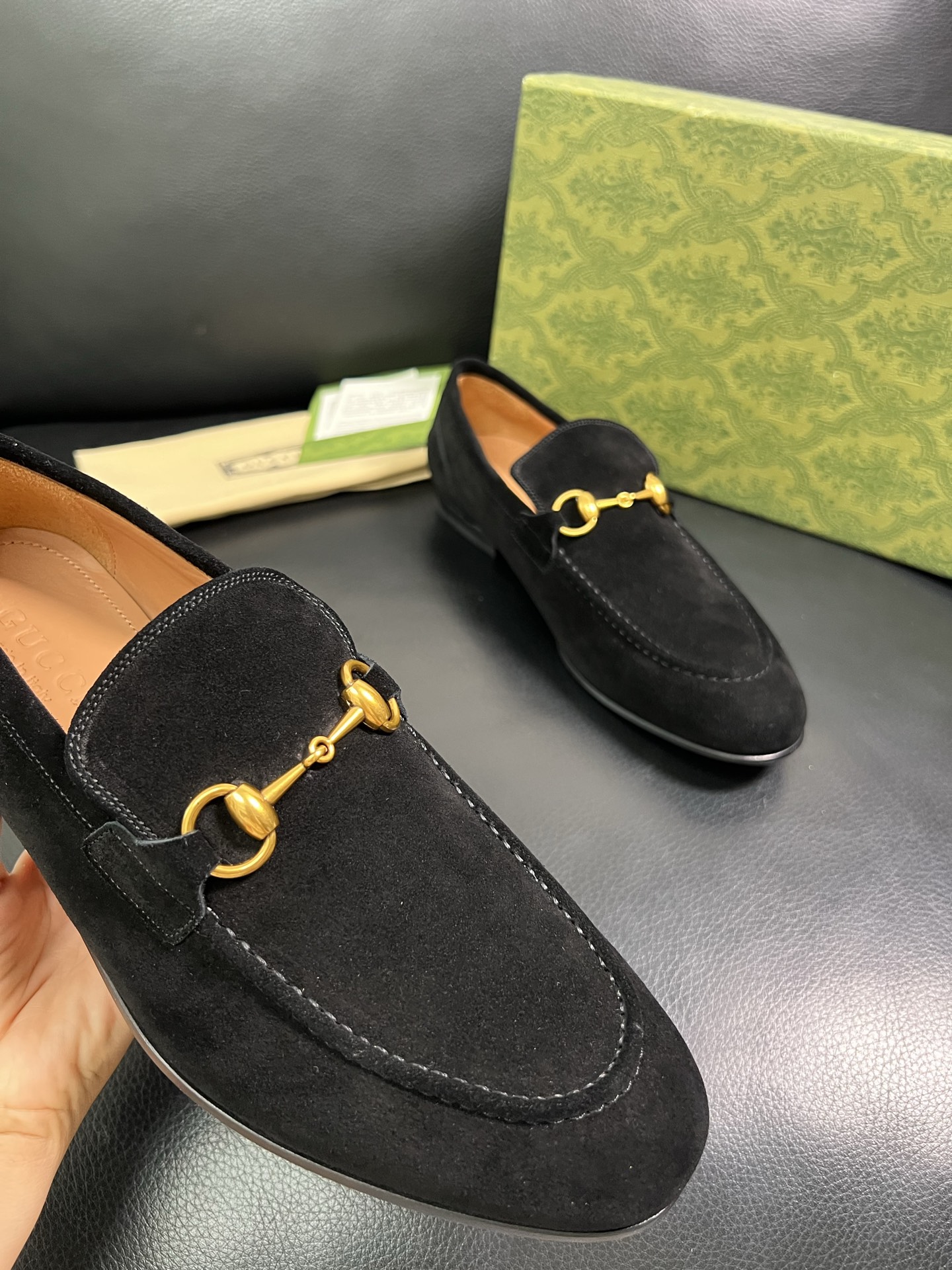  Gucci🔍顶级代购🇮🇹 古奇 真皮底皮鞋系列专柜同步发售原厂配置，意大利进口原版牛皮，进口水染牛里 