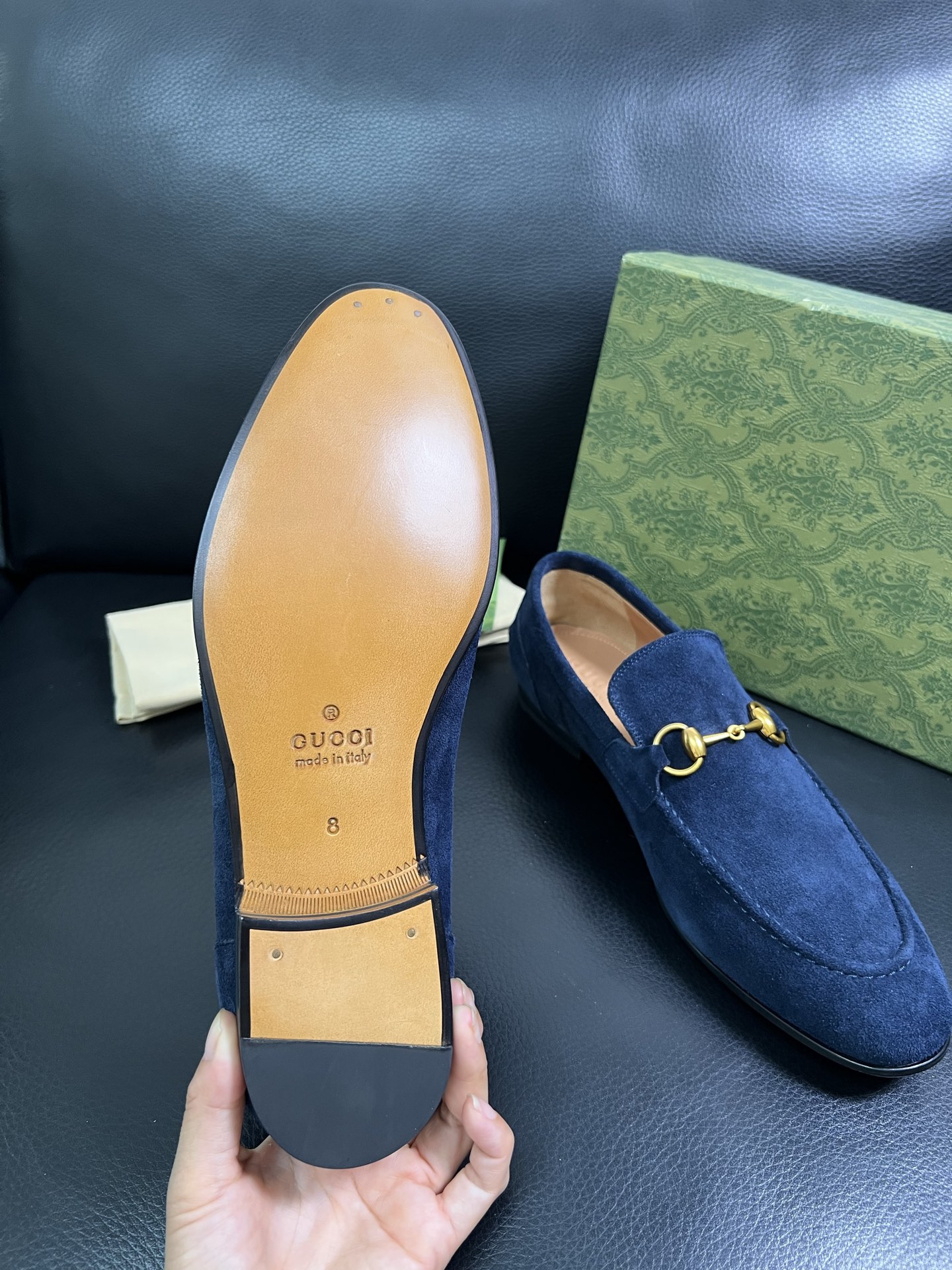  Gucci🔍顶级代购🇮🇹 古奇 真皮底皮鞋系列专柜同步发售原厂配置，意大利进口原版牛皮，进口水染牛里 