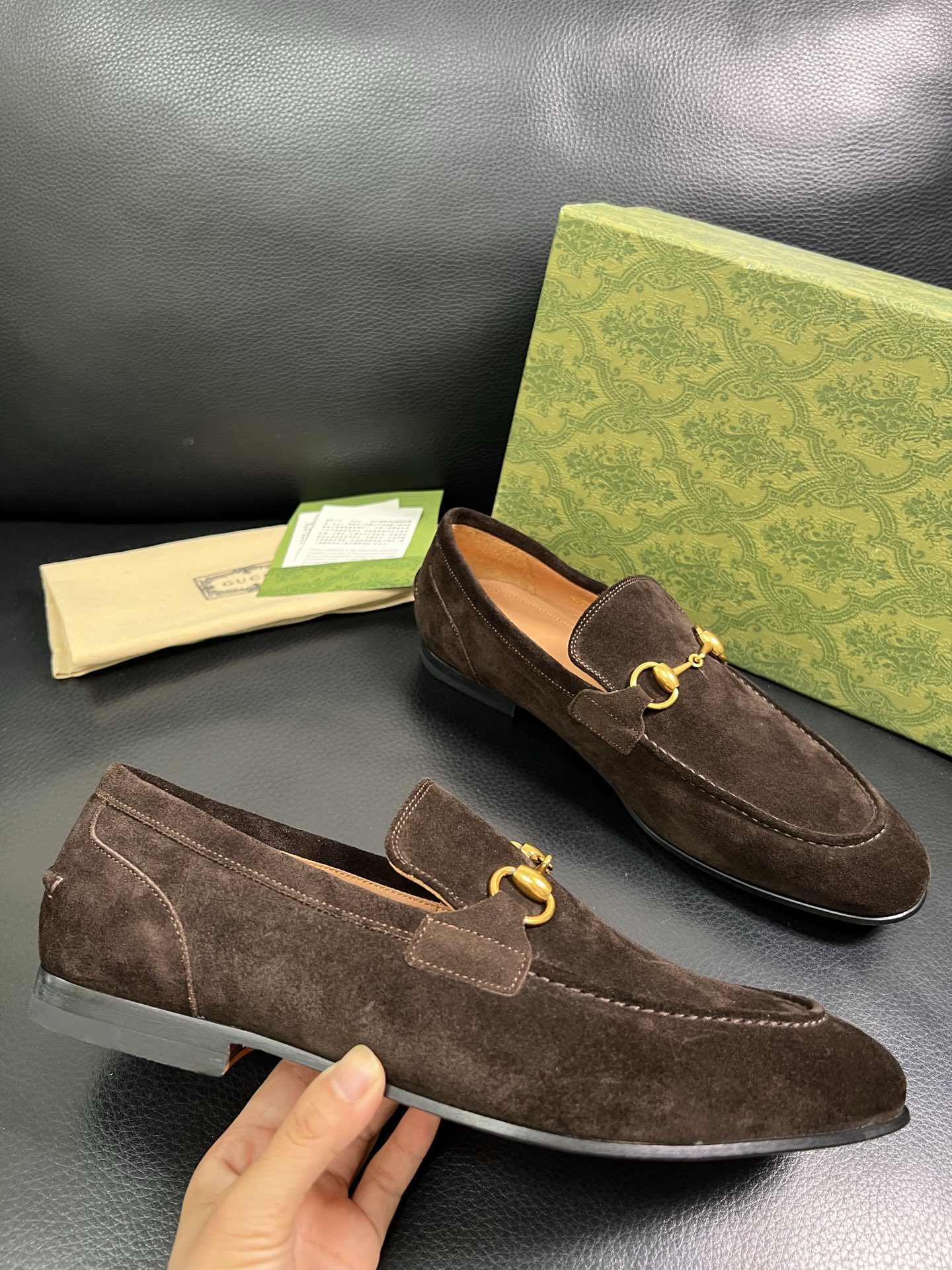  Gucci🔍顶级代购🇮🇹 古奇 真皮底皮鞋系列专柜同步发售原厂配置，意大利进口原版牛皮，进口水染牛里 