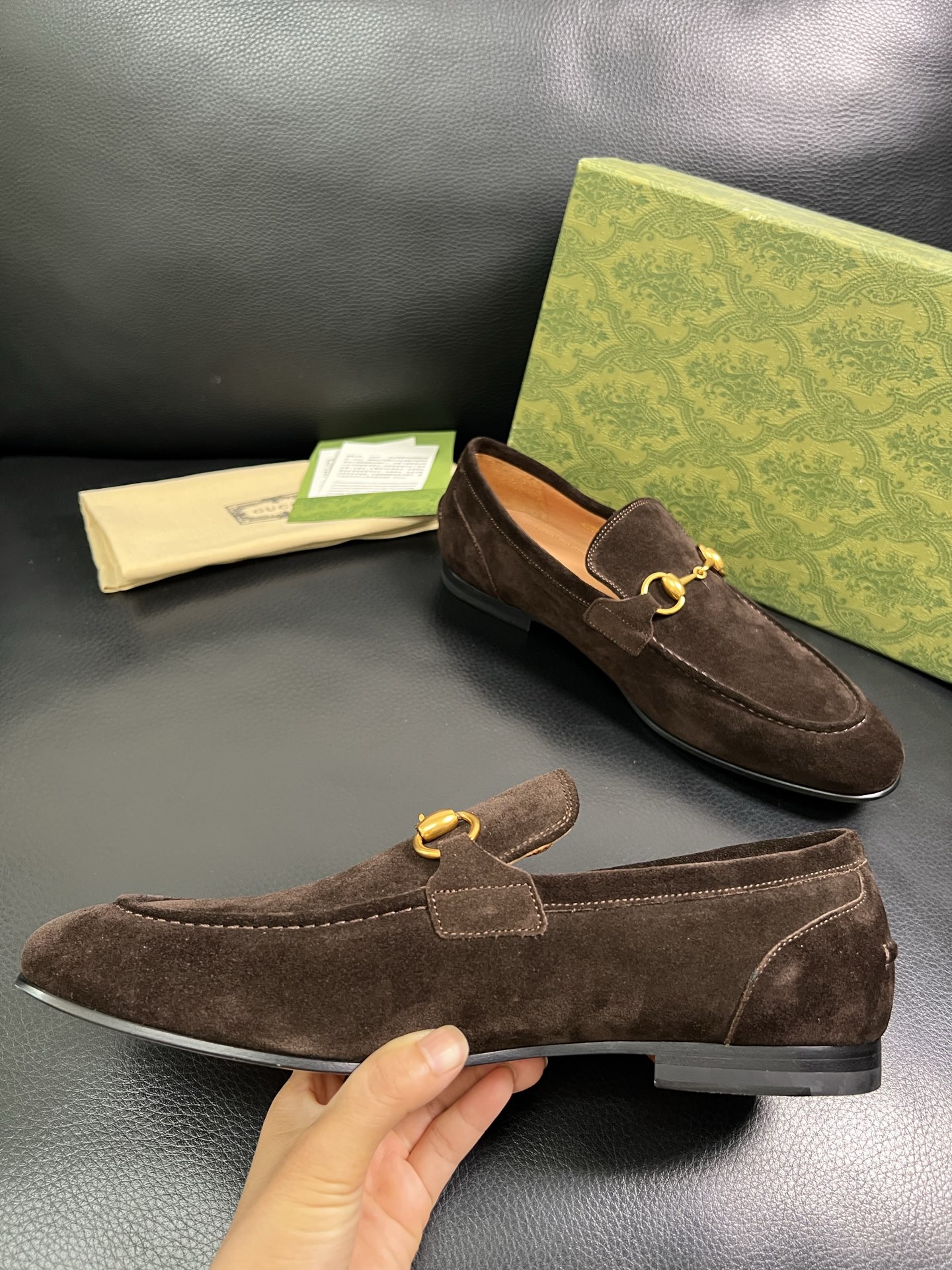  Gucci🔍顶级代购🇮🇹 古奇 真皮底皮鞋系列专柜同步发售原厂配置，意大利进口原版牛皮，进口水染牛里 