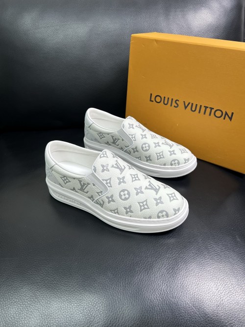 Louis Vuitton Monogram Slip-On Sneakers - Stylish & Comfortable